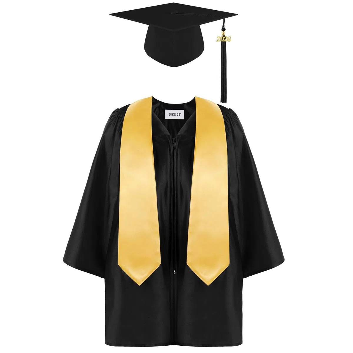 Abschlusskleid Kinder Abschluss Talar mit Hut Kinder Abendkleid Set Shawl Quasten Vorschule Graduation Cap Gown Abschlussfeier Party