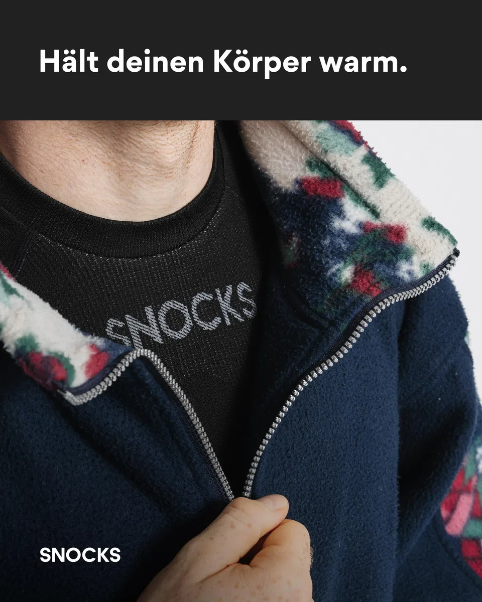 Snocks Thermounterwäsche Herren extra warm enganliegend schnelltrocknend atmungsaktiv Gr. S-3XL Skiunterwäsche