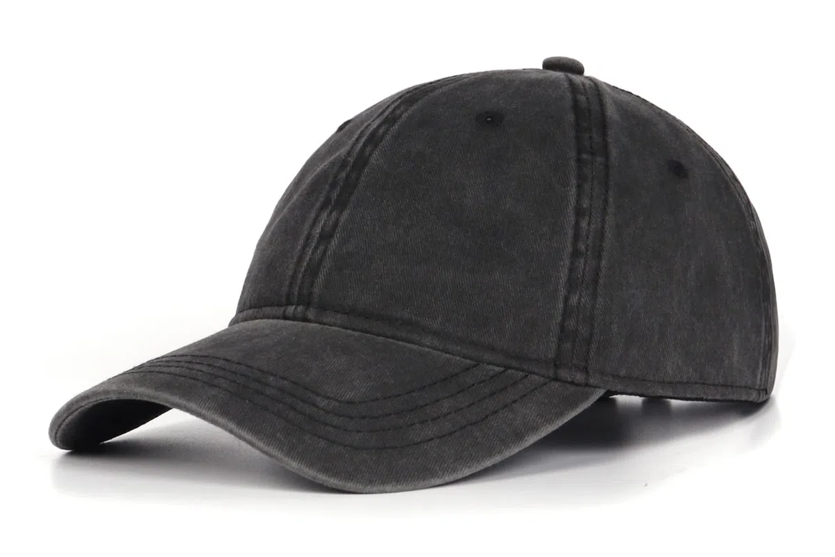 Zylioo XL/XXL Vintage Basecap Kappe Für Großen Kopf Pigment Baseballkappe Washed Cotton Baumwolle Baseball Cap Waschbare Cappy
