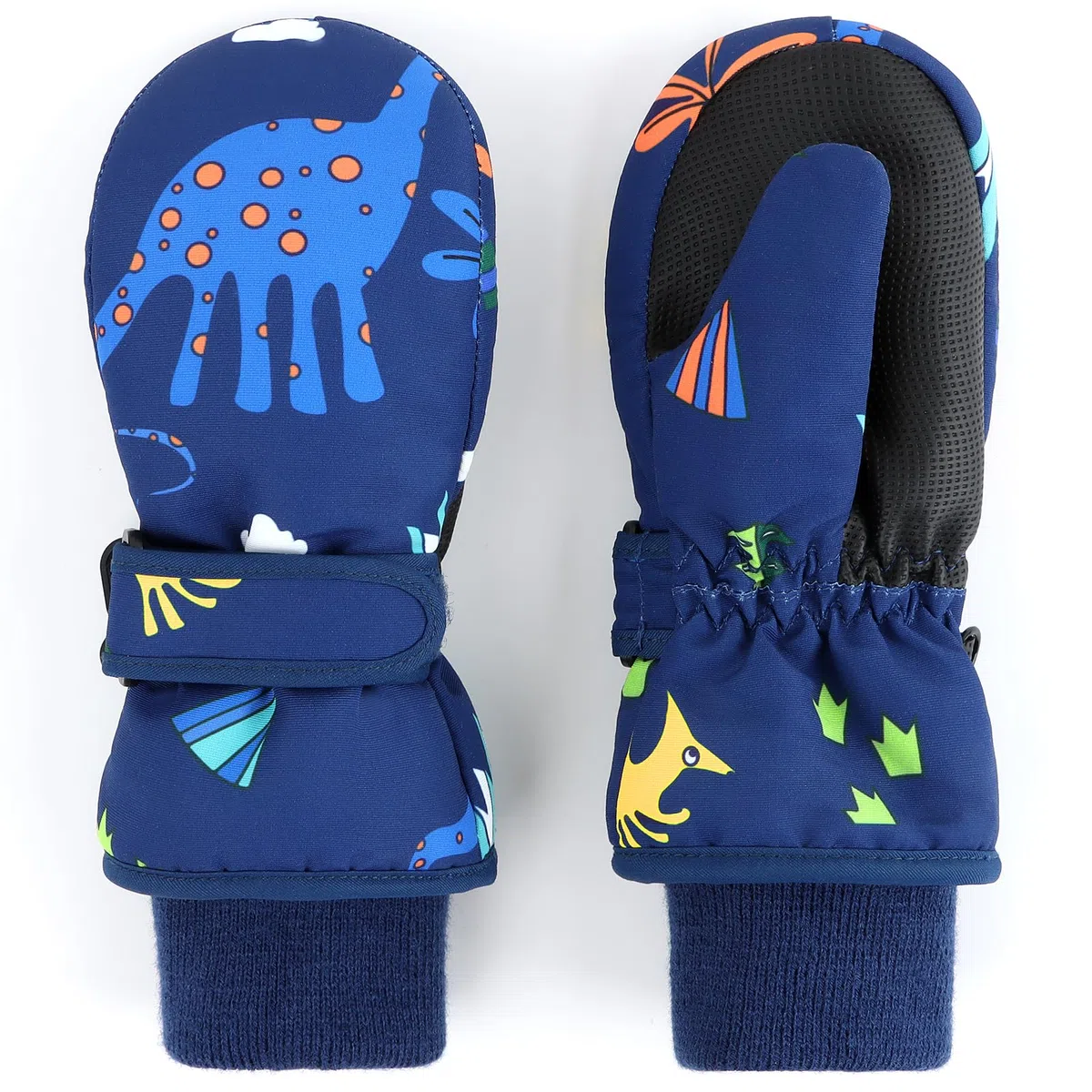 JANGANNSA Baby Gloves Winter Children's Mittens Baby Boy Girl Waterproof Gloves Unisex Outdoor Gloves Ski Gloves 1-6 Years