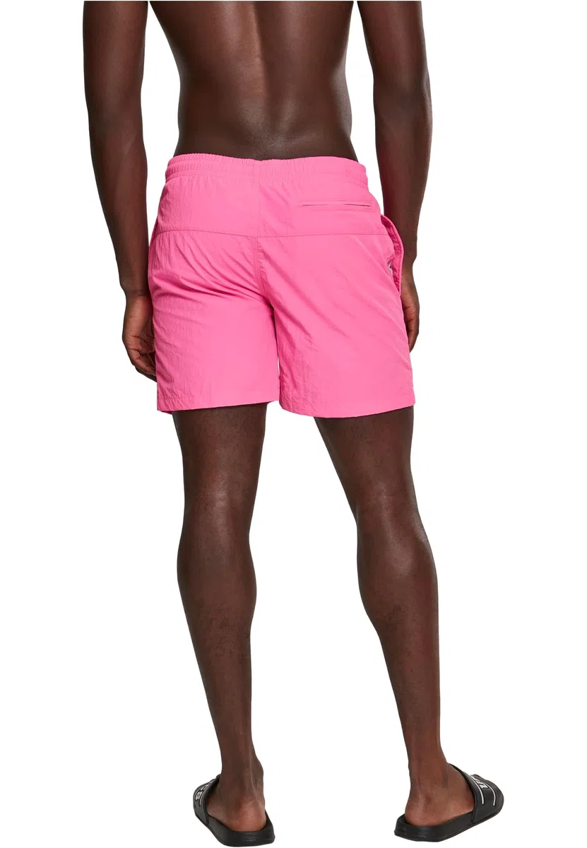 Urban Classics Block Swim Shorts Männer Badeshort schwarz Activewear, Basics, Sport, Streetwear