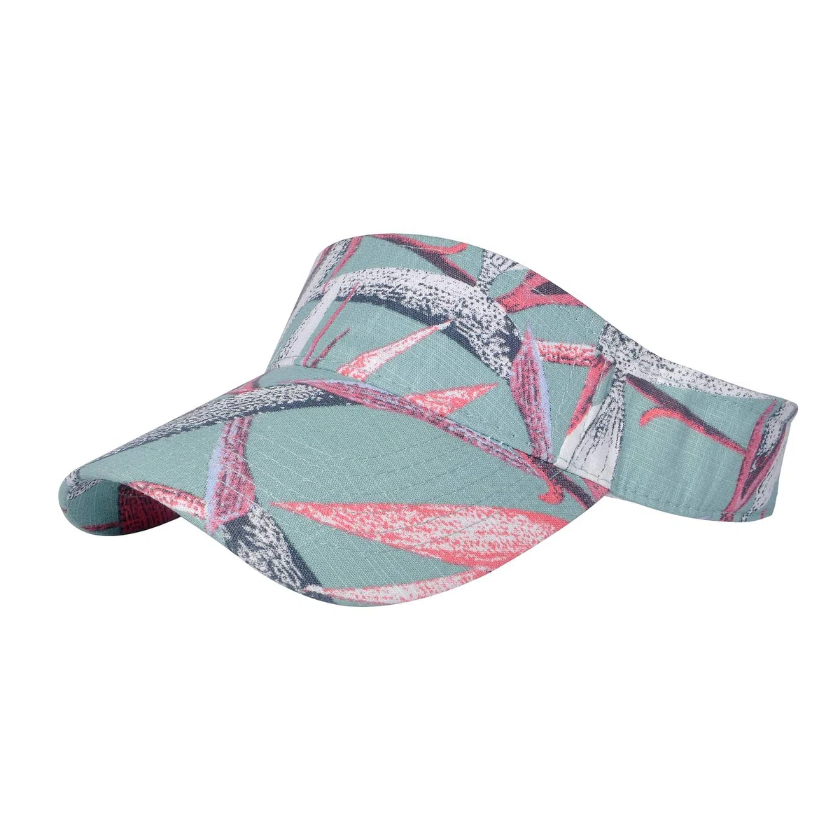 ZLYC Damen Sommer Sonnenschild Golf Visor Cap mit Klettverschluss