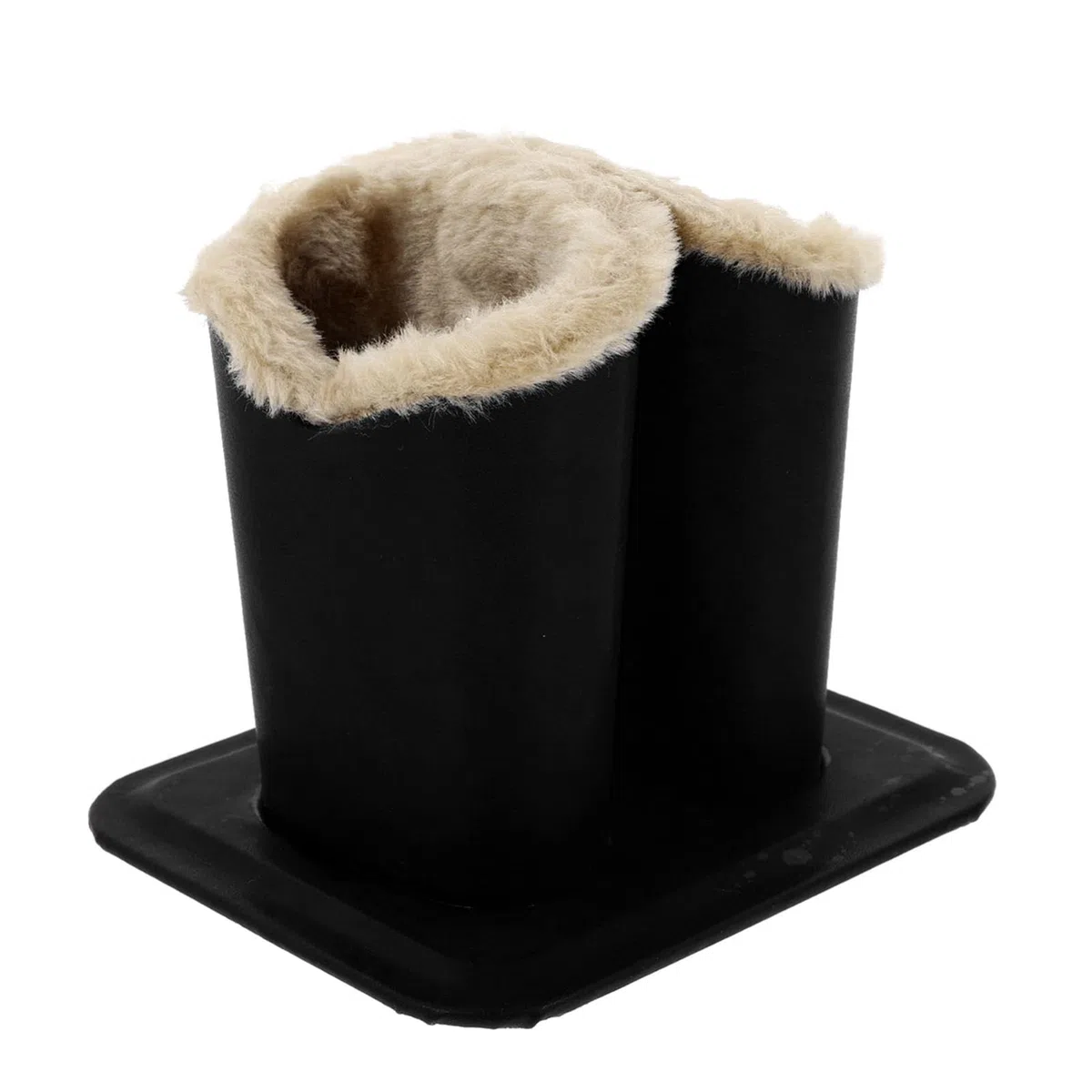 NUOBESTY Schreibtischaufsatz Sonne Brillen Nachttische Etui Plüsch Anti-Schwarz Schreibtisch Halter Gefüttert Kratzhalter Ständer Tisch Brillen Home Dekoratives Design Brillengestell