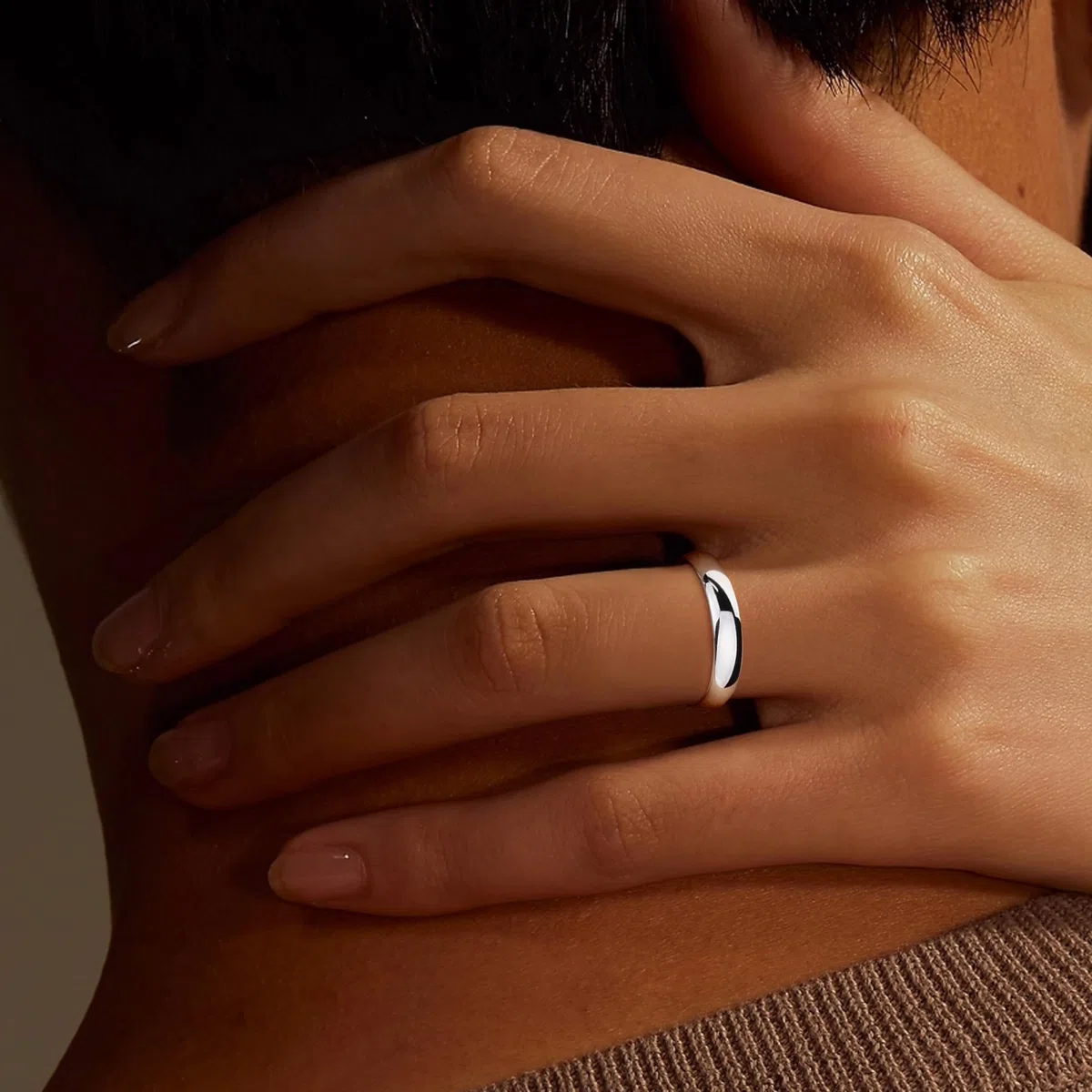 Diamday 925 Sterling Silber Ring Frauen Männer Schlicht Verlobungsring Polierte Trauring Hochzeit Glänzend Elegant Ring Silber Damen Ehering für Paar Simpel Damenring Herrenring Schmuck 52-65 2/4MM