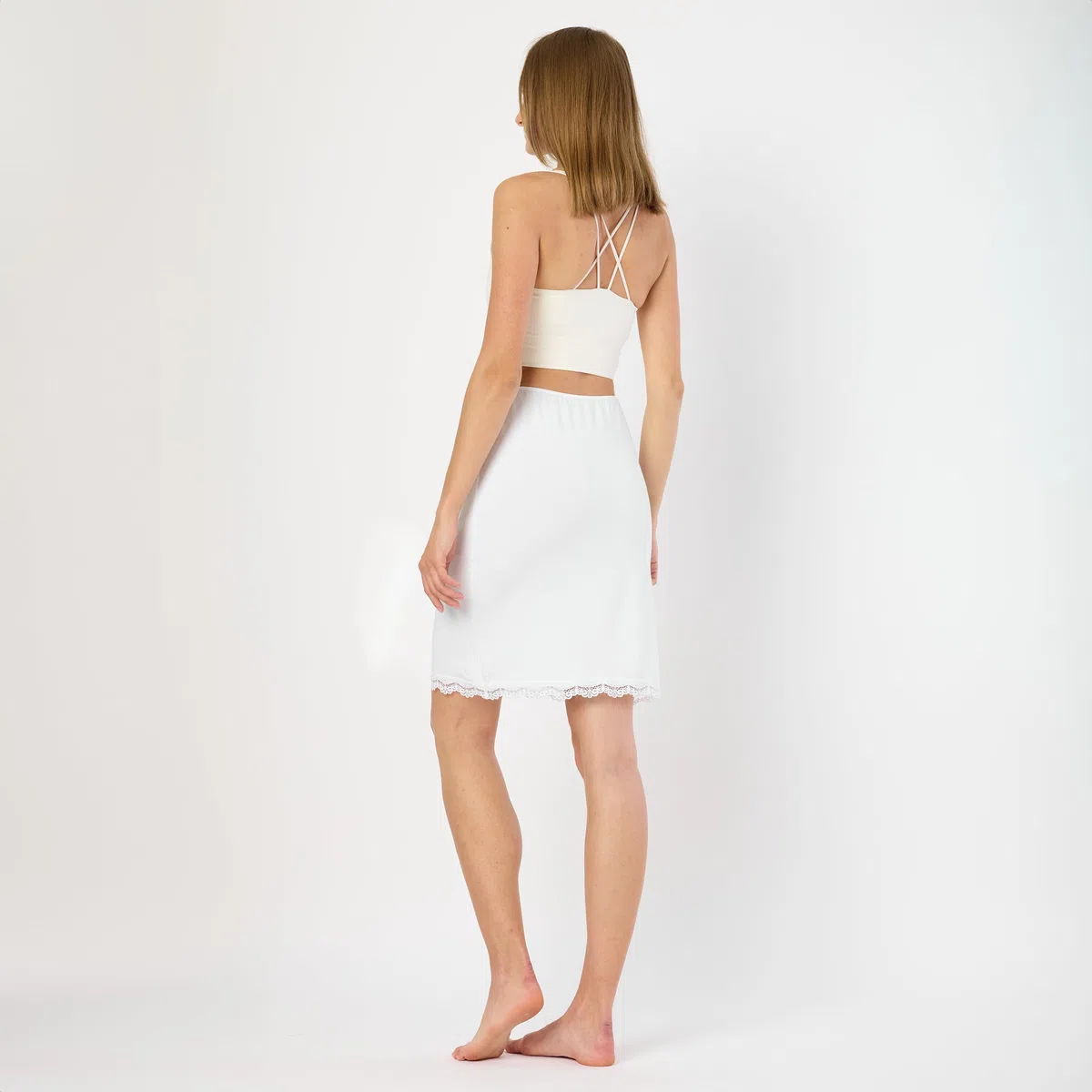 Bellivalini Unterrock Damen Bequeme Sommermode für Damen BLV50-176