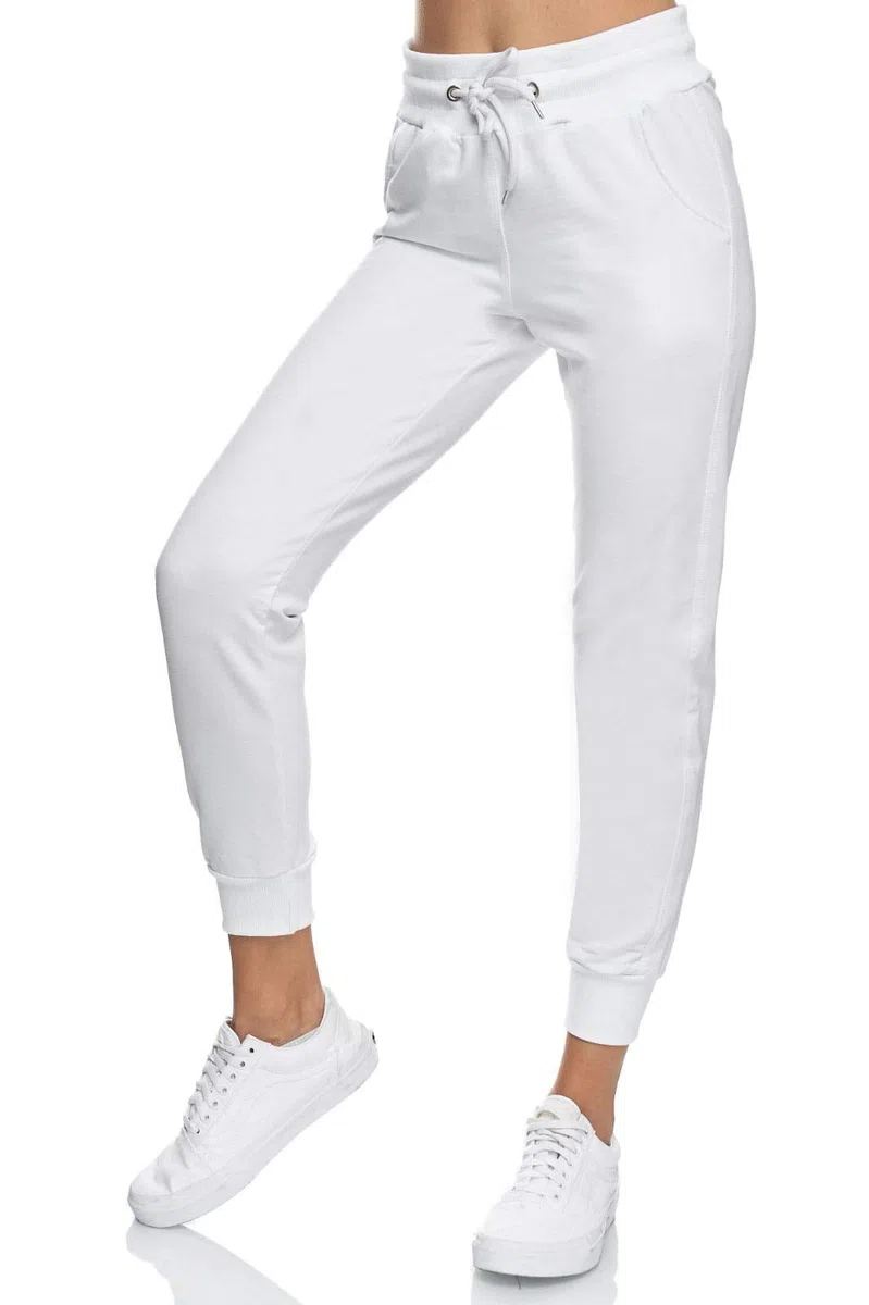Smith & Solo Jogginghose Damen – Sporthose Frauen Baumwolle| Sweatpants Slim Fit Freizeithose Lang | Trainingshose Fitness High Waist – Jogger Laufhosen Modern
