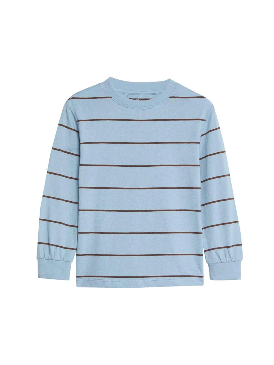Marks & Spencer 3er-Pack Kinder Tops aus Reiner Baumwolle – Unisex für Jungen & Mädchen – Regular Fit
