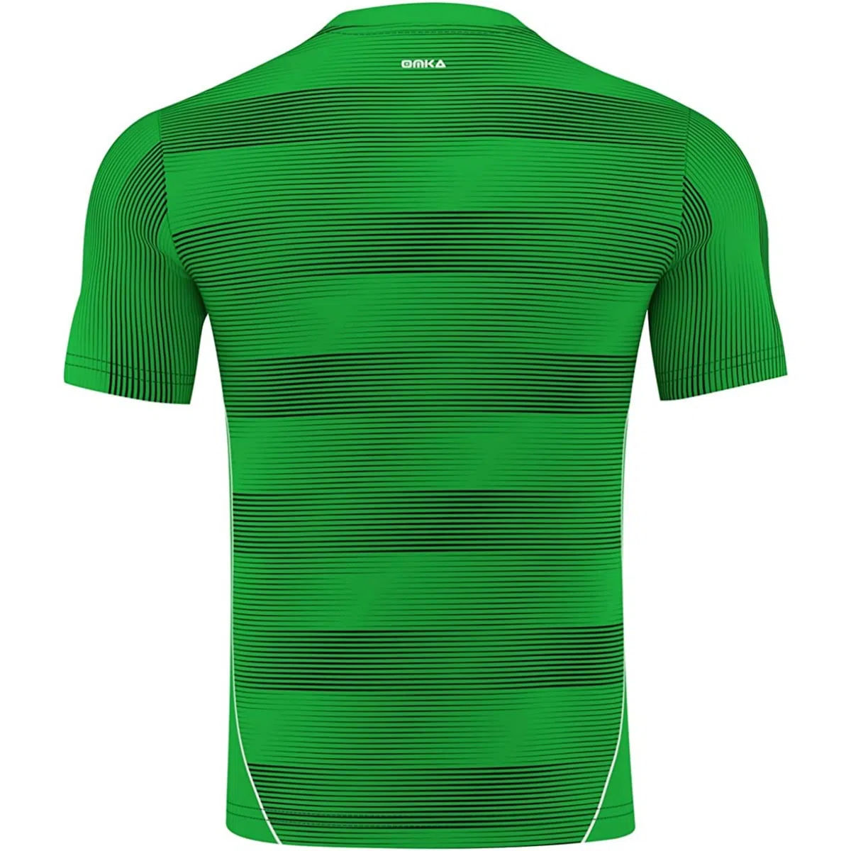 OMKA Team Sportshirt - Atmungsaktives Kurzarm-Fußballtrikot, Rundhals-Fantrikot, Premium Teamwear Sportbekleidung