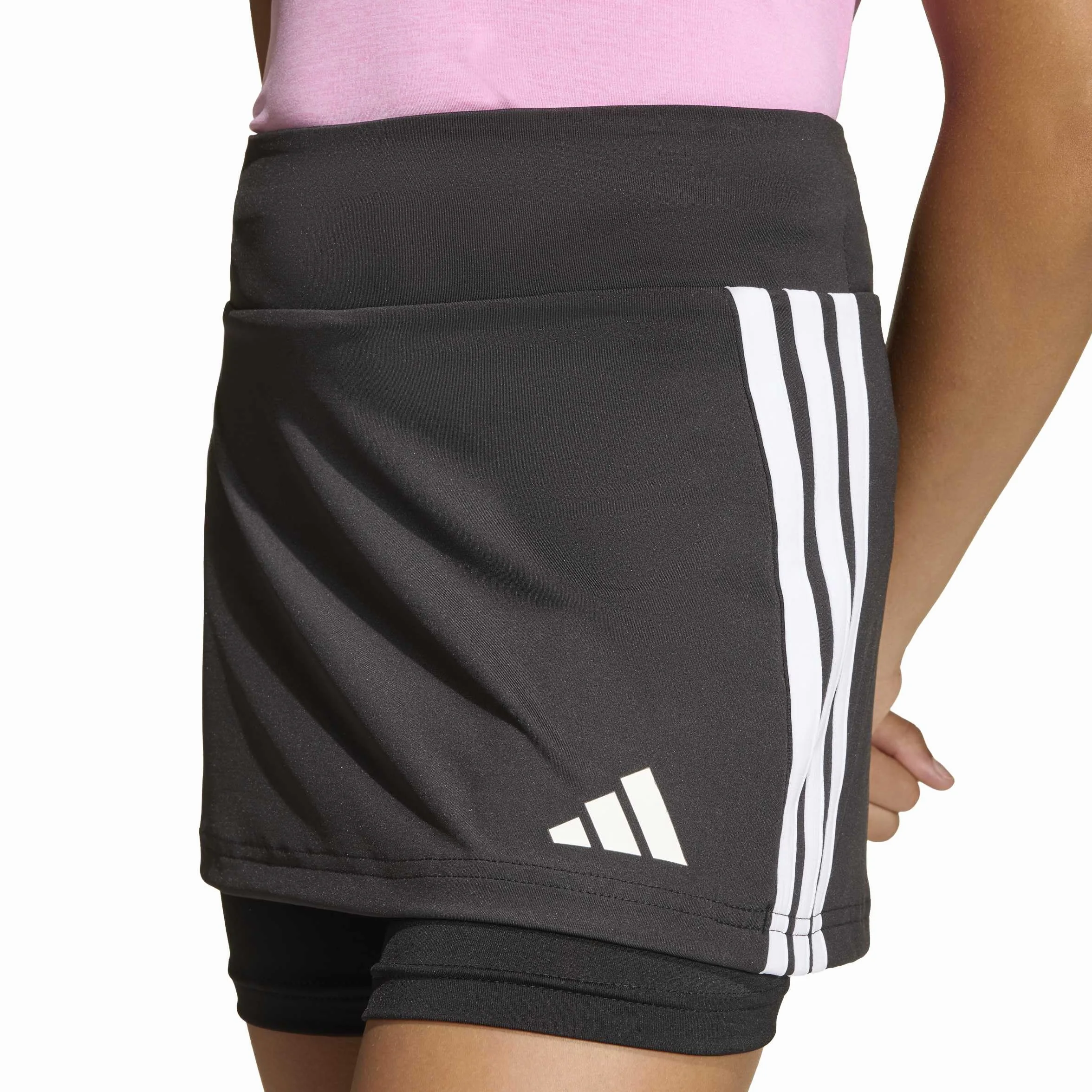 adidas Mädchen Rock Train Essentials 3-Stripes Skorts