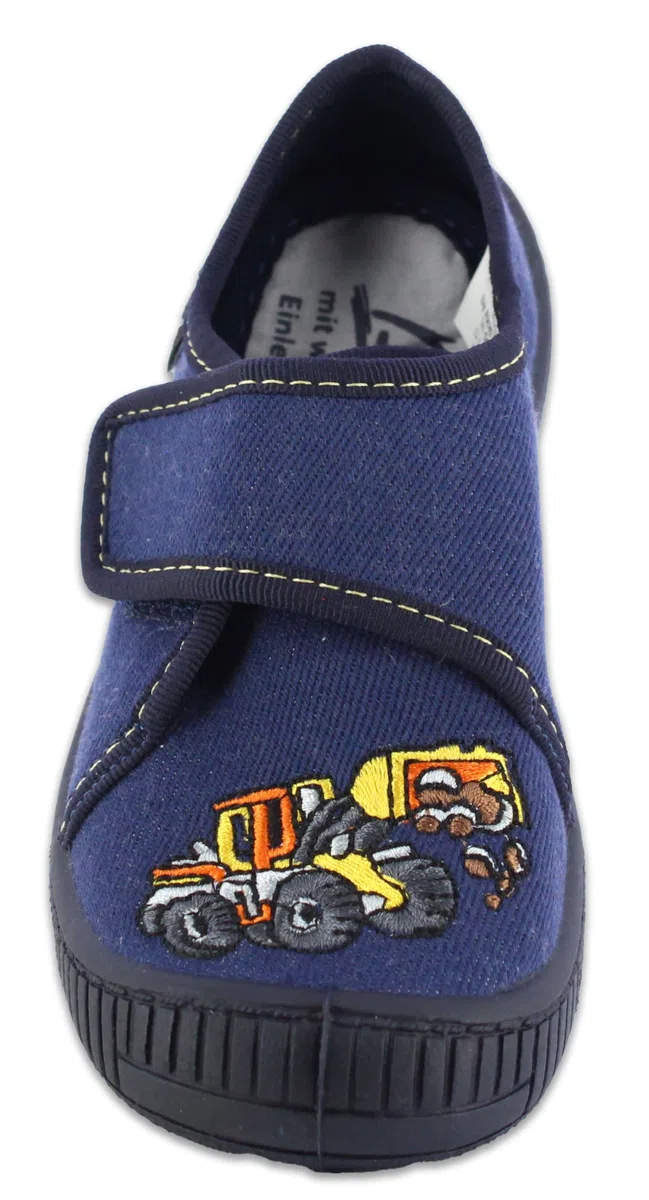Beck Jungen Bagger Niedrige Hausschuhe