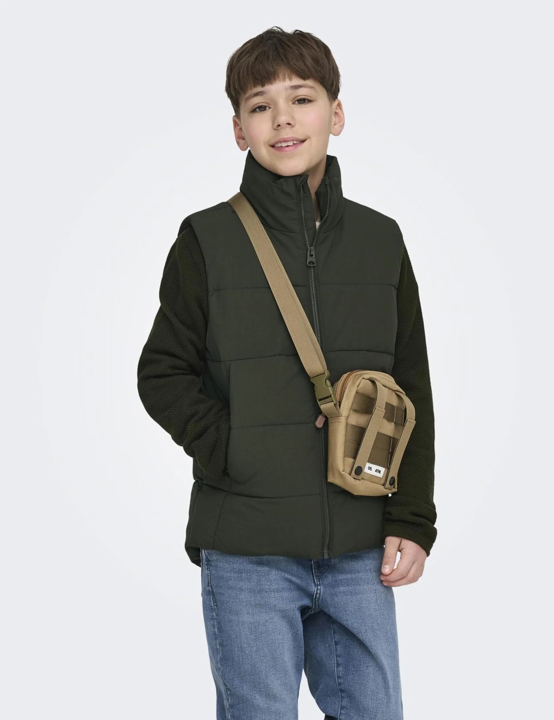 Only & Sons Jungen Osjglobal Puffer Vest Otw Noos Osjglobal Puffer Vest Otw Noos (1er Pack)