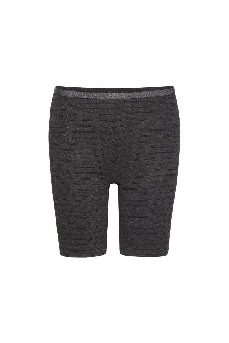 con-ta Thermo Radlerhose, Bequeme Winter Unterhose mit langem Bein aus natürlicher Baumwolle und Polyester, warme und weiche Thermounterwäsche, Damenbekleidung
