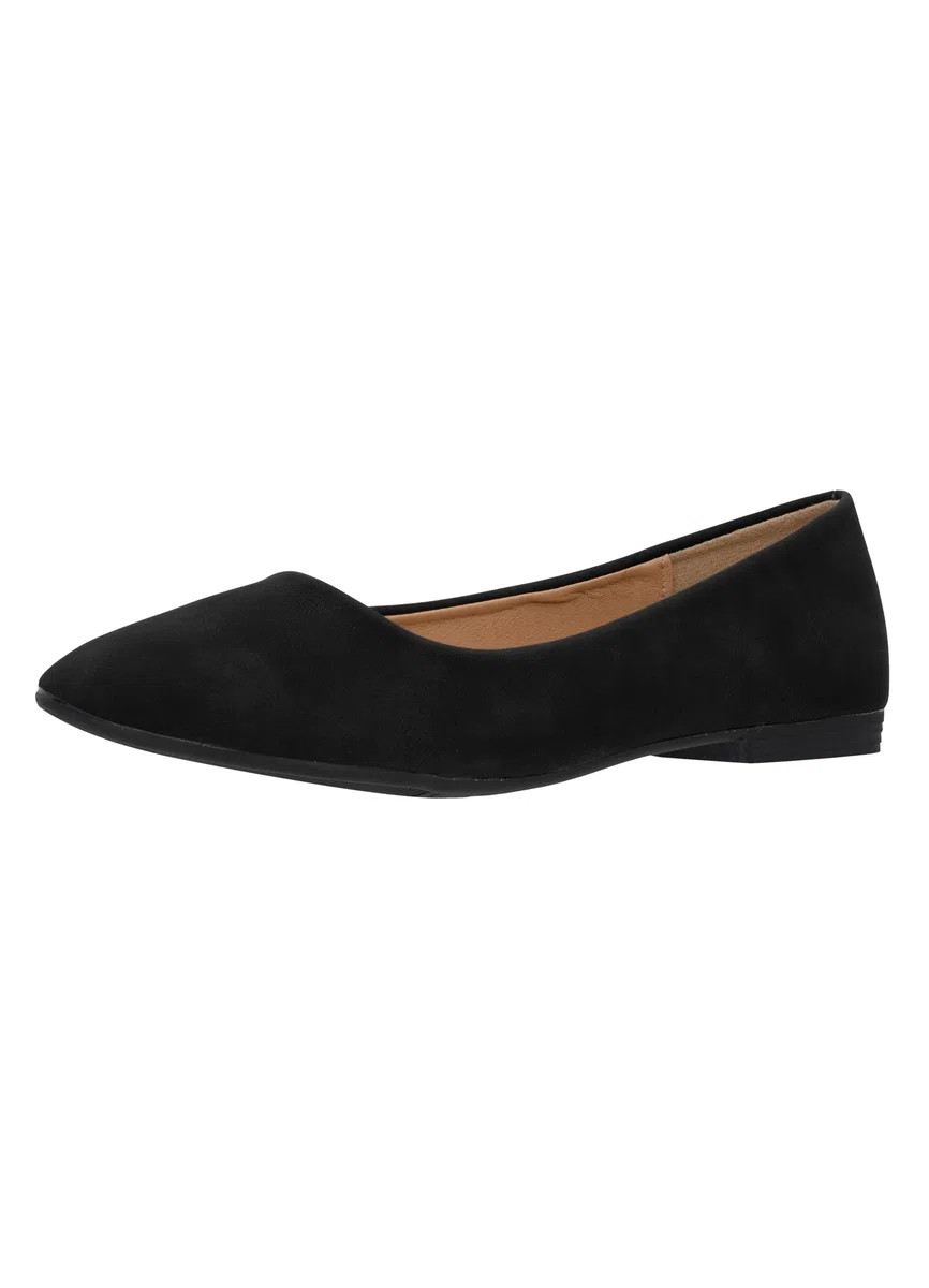 Elara Damen Ballerina Bequeme Slip Ons Flach Chunkyrayan