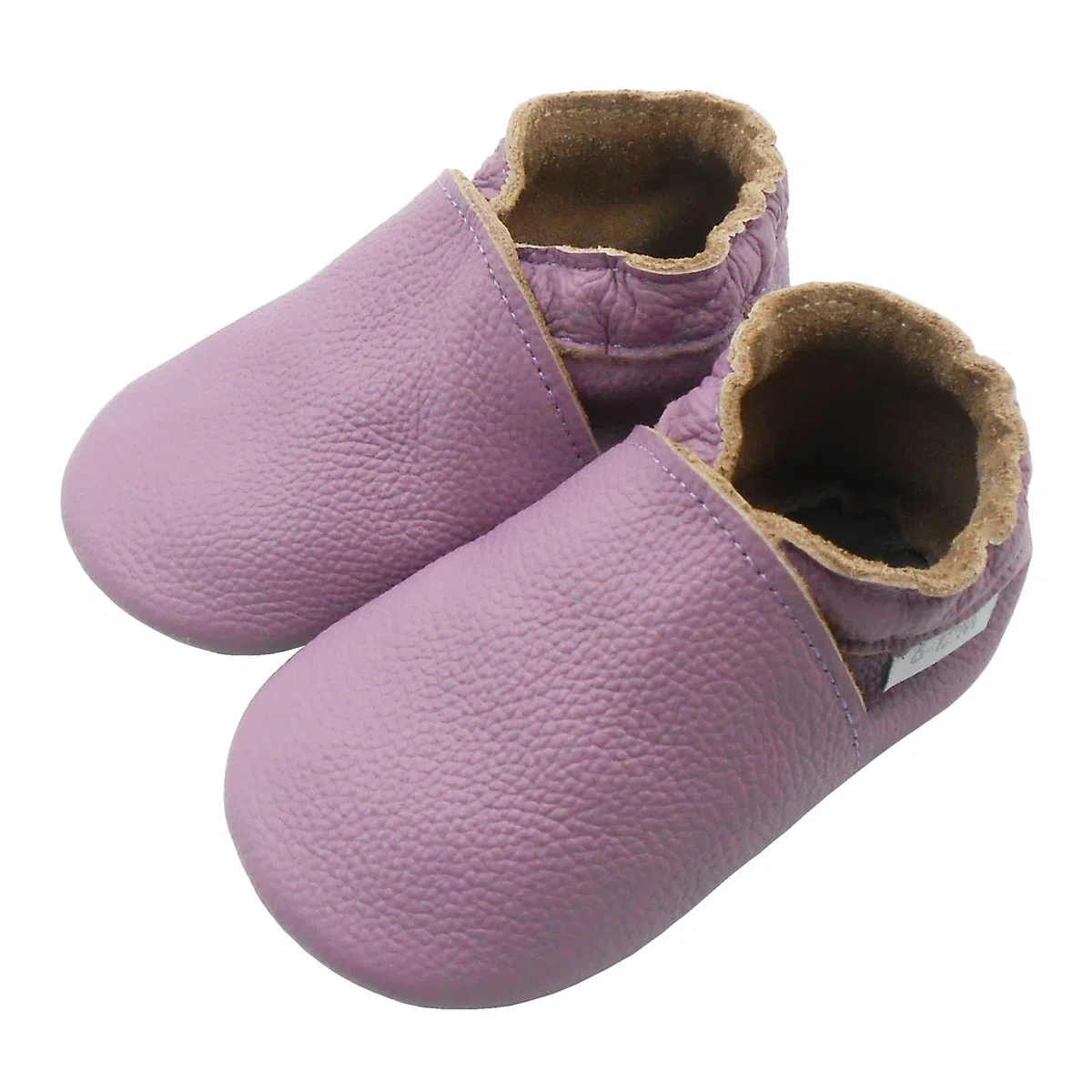 Baby Krabbelschuhe aus Leder Hausschuhe Kleinkind Weiche Lauflernschuhe Baby Barfußschuhe für Jungen Mädchen