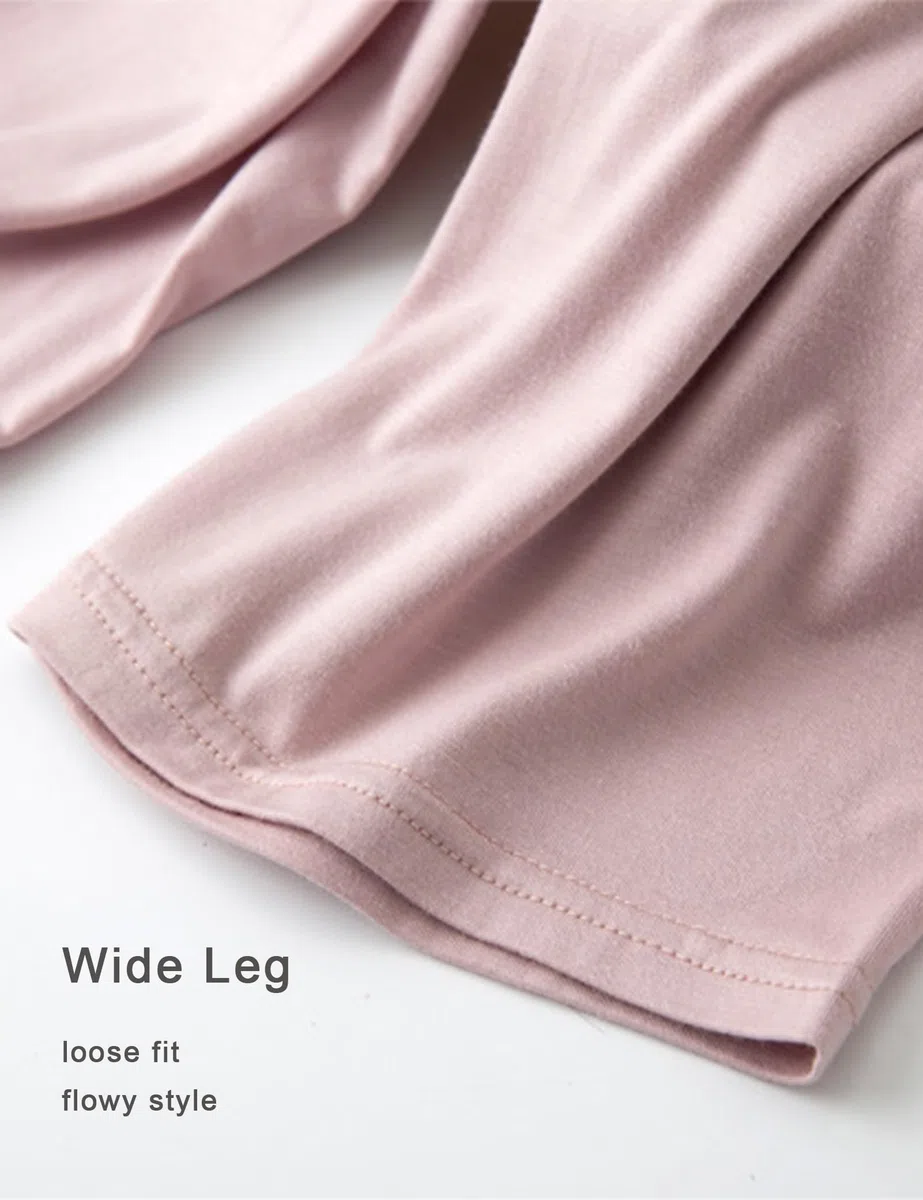 Kiench Mädchen Weite Hose Sommer Kinder Culotte Wide Pants