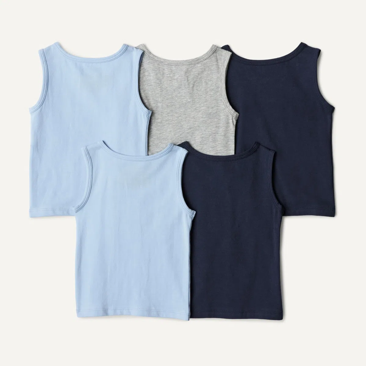 Amazon Essentials Jungen Tanktop-Unterhemden aus Baumwoll-Jersey