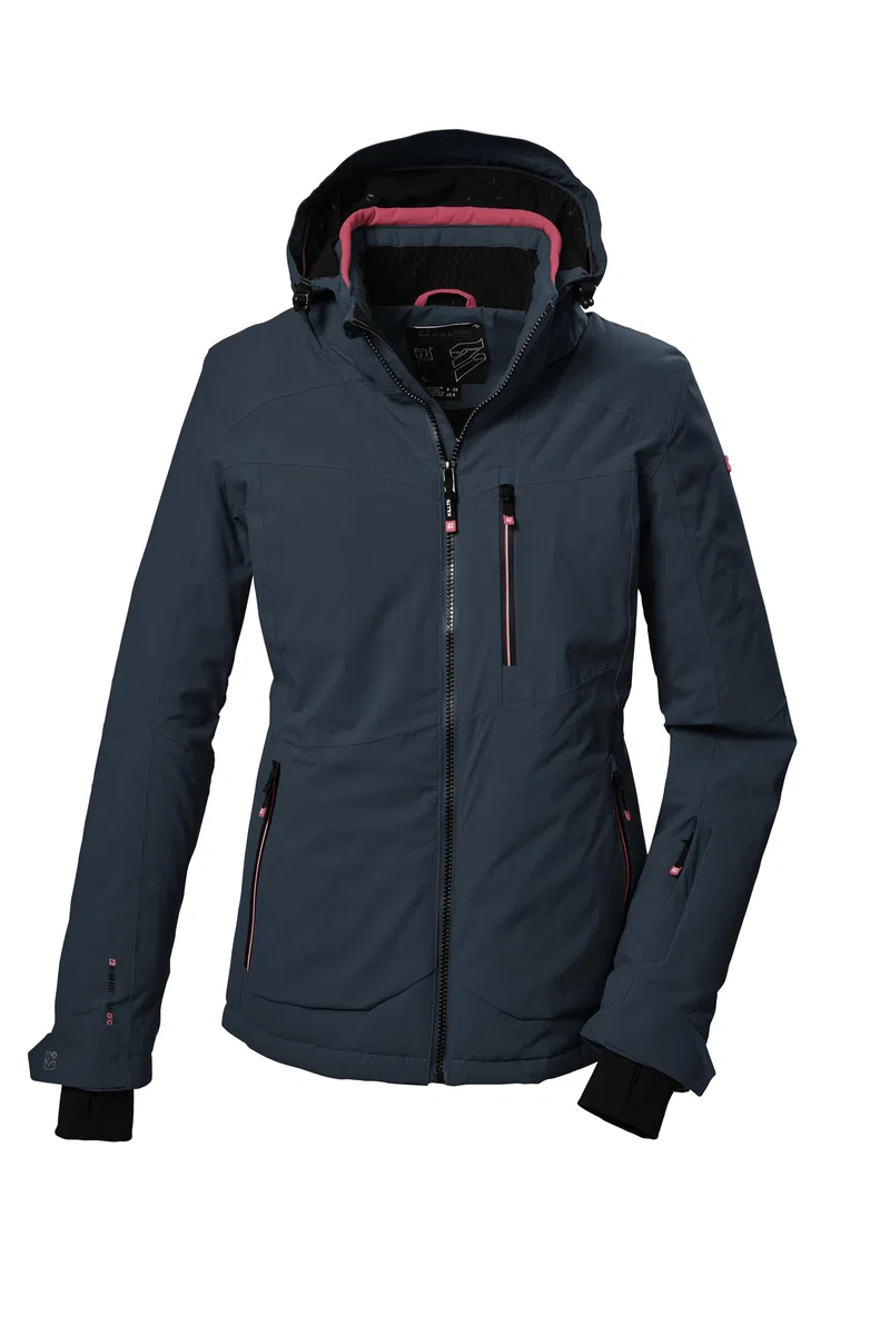 Killtec Damen Ksw 36 Wmn Ski Jckt SkijackeFunktionsjacke mit abzippbarer Kapuze und Schneefang