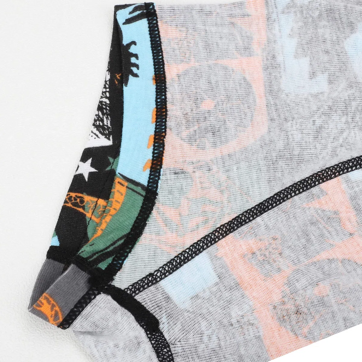 FLYISH DIRECT Boxershorts für Jungen Baumwolle Unterhosen Jungen 6er-Pack, Weich und Bequem，6-7 Jahre（130/6-7T）