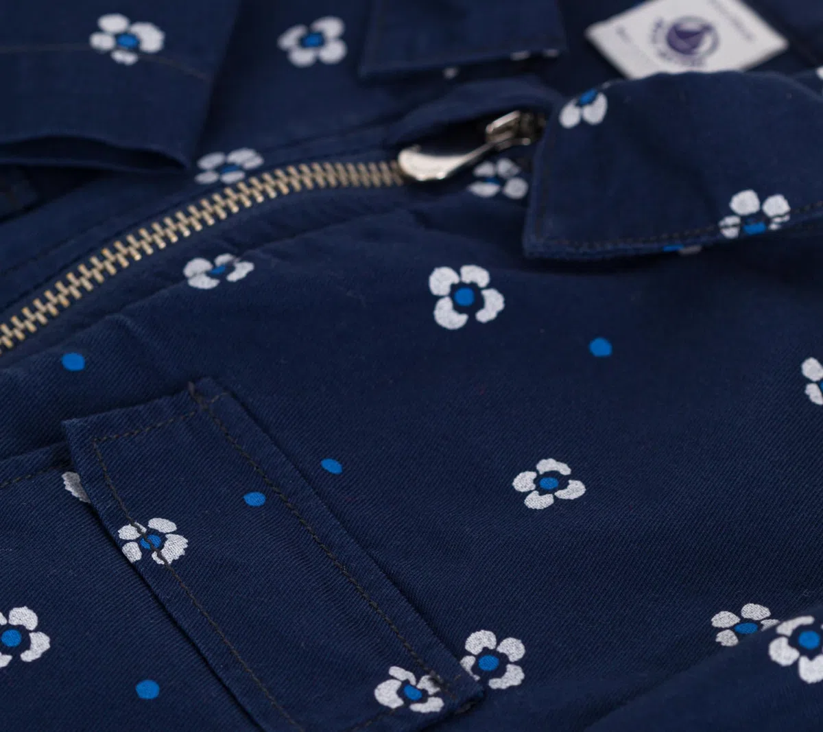 Petit Bateau Mädchen Langer Overall