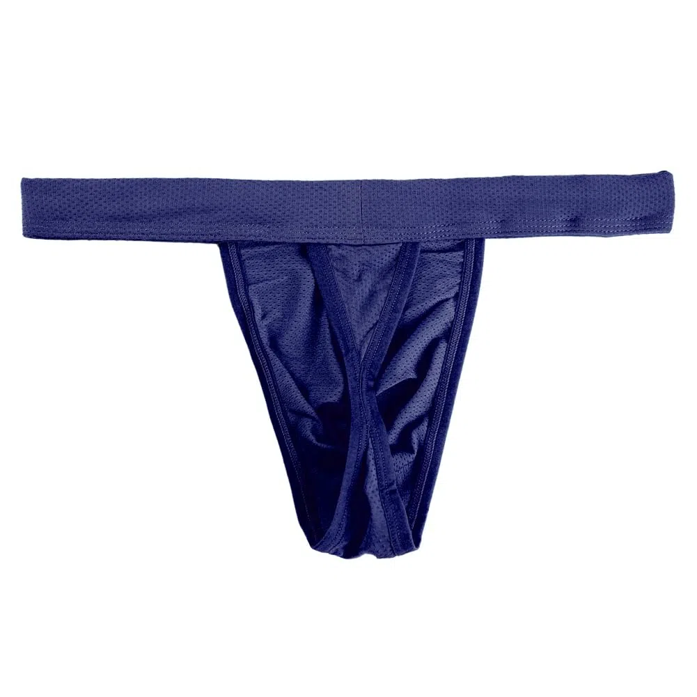 Summer Code Herren Low Rise Mesh Slips String Sexy Tanga Unterwäsche
