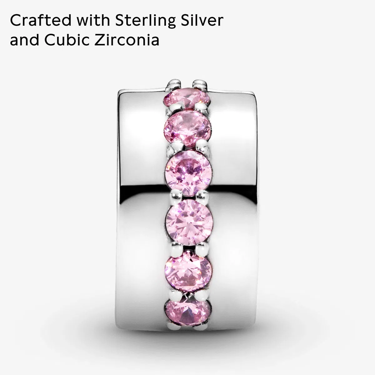 Pandora Colours Clip-Charm, funkelnde Reihe