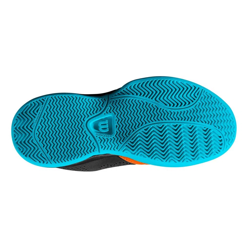 Wilson Kinder KAOS Bela K Orange Tig/Barr Reef/Bk Padelschuhe Padelschuh Orange-Türkis EU 33 1/3 Neu