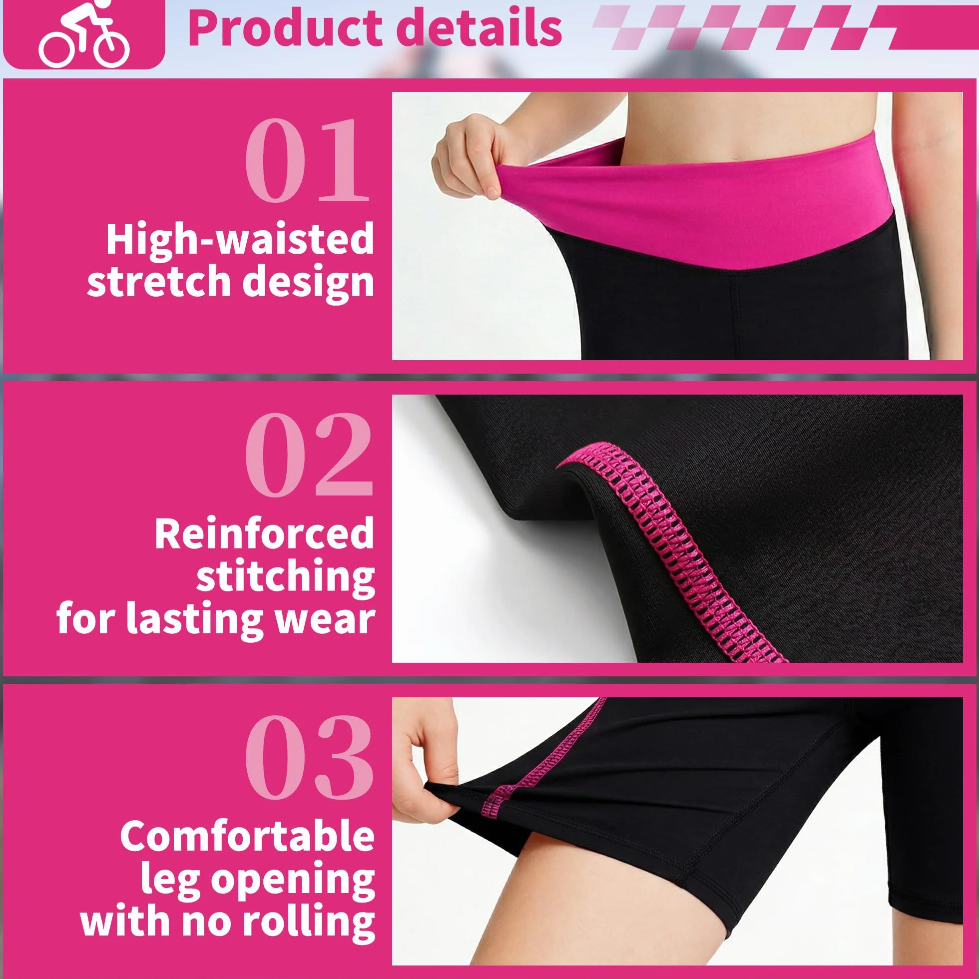 Radlerhose für Mädchen, 2er-Pack, Elastisch Activewear Shorts Sommer Turnhose Kurze Leggings Atmungsaktiv Sporthose Caprihose für Sport Gym Tanzen Gymnastik 4-13 Jahre