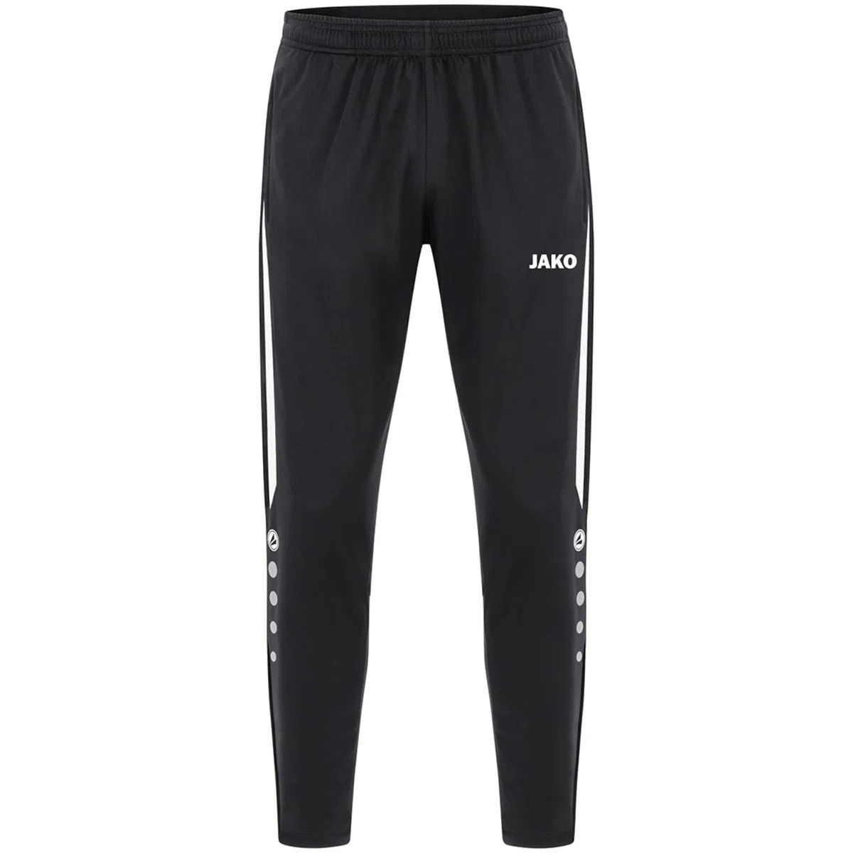 JAKO Kinder Polyesterhose Power, Schwarz/Weiß, 152