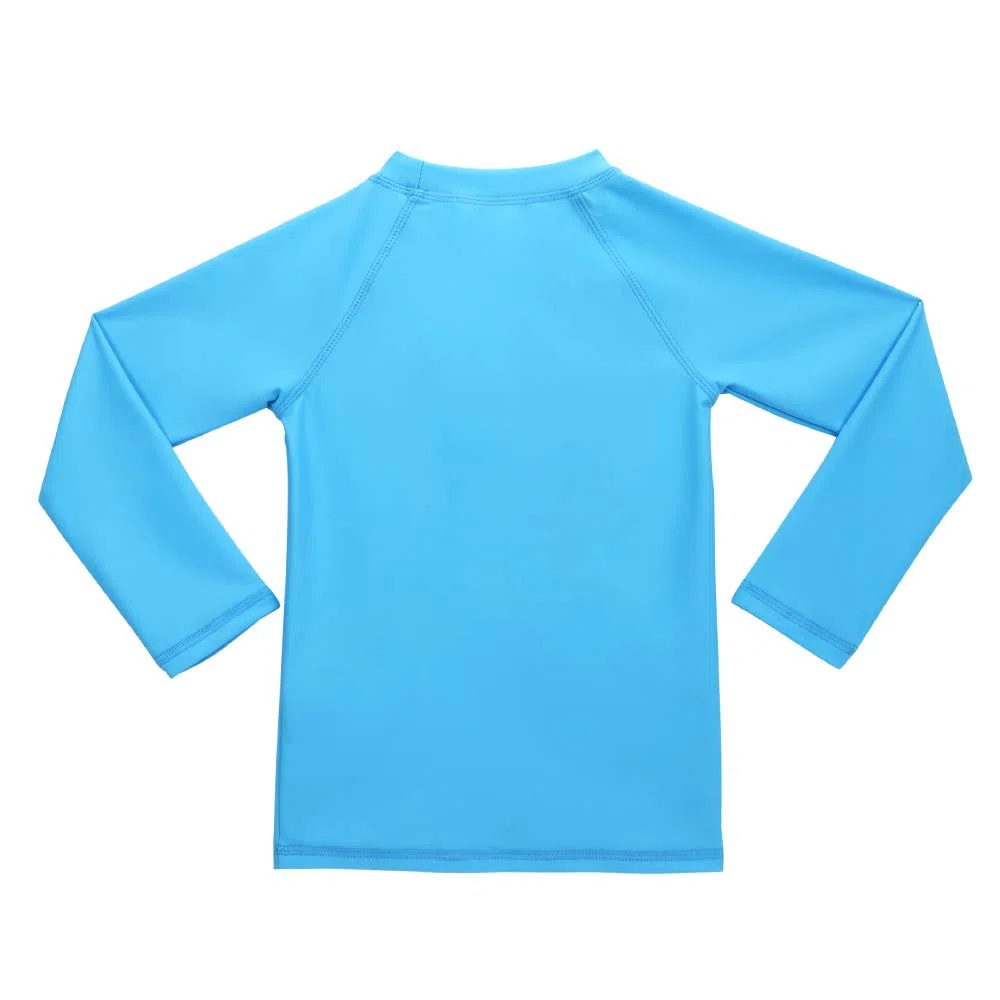 Mädchen Langarm UV Badeshirt Kinder Sonnenschutz Schnelltrocknend Schwimmshirt Badebekleidung Rashguard 4-14 Jahre