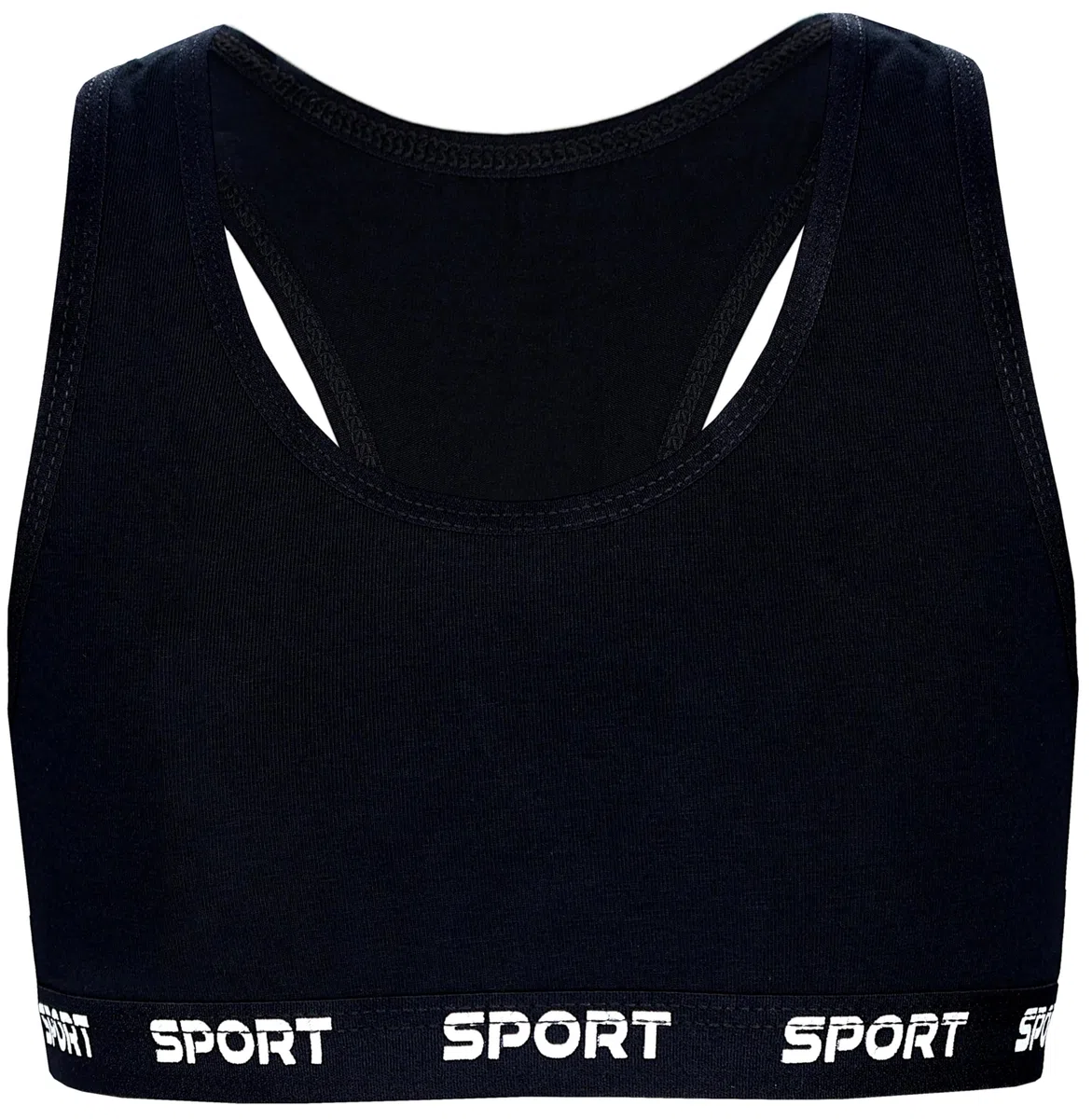 TupTam Mädchen Bustier mit Breiten Trägern und Racerback 5er Pack