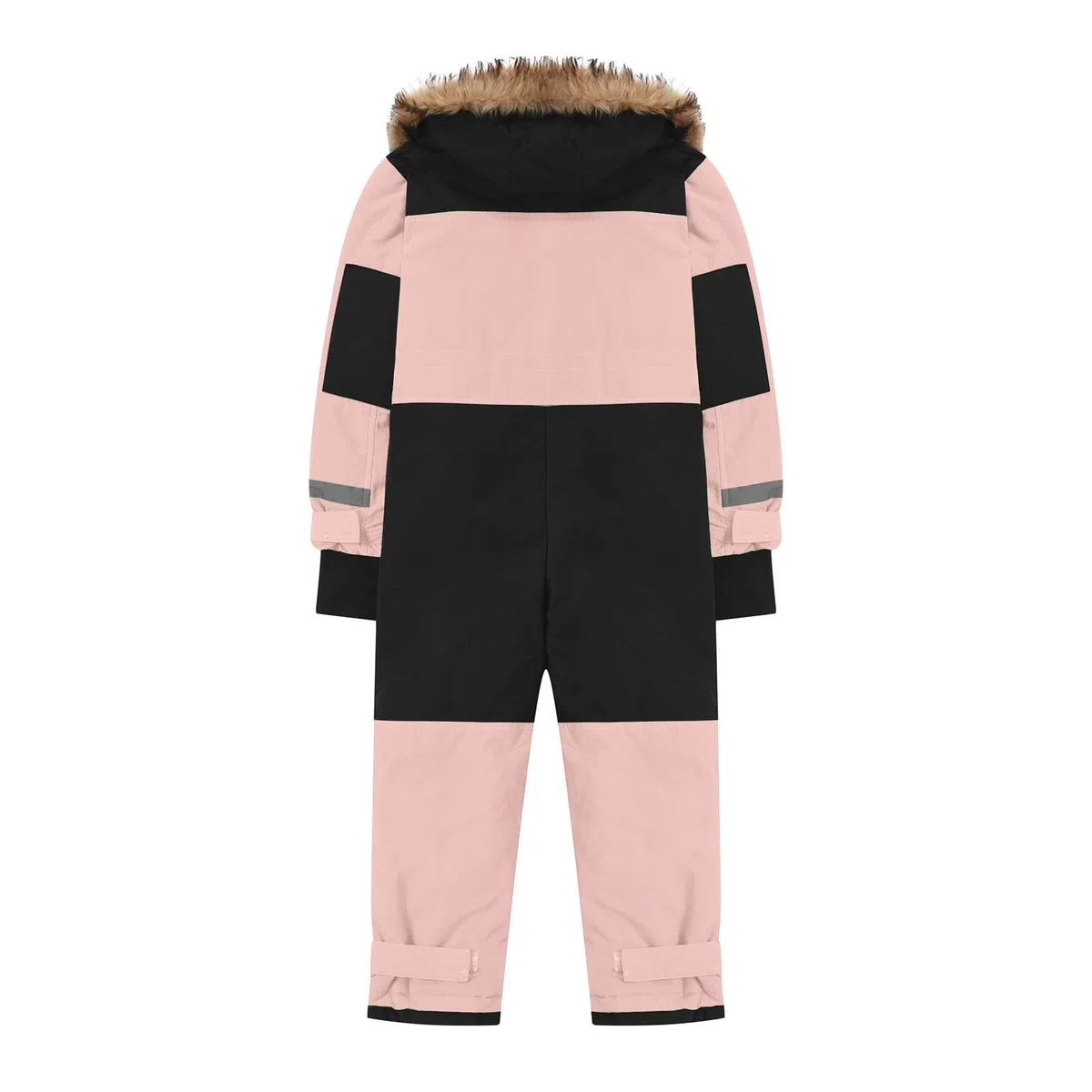KQIVAM Schneeanzug Kinder Unisex Skianzug Verdickt Warm Skioverall Winter Warme Skianzüge mit Kapuze Schneeoverall Wasserdicht Winddicht Winteranzug Outdoor Thermo Einteiliges Schneeanzüge