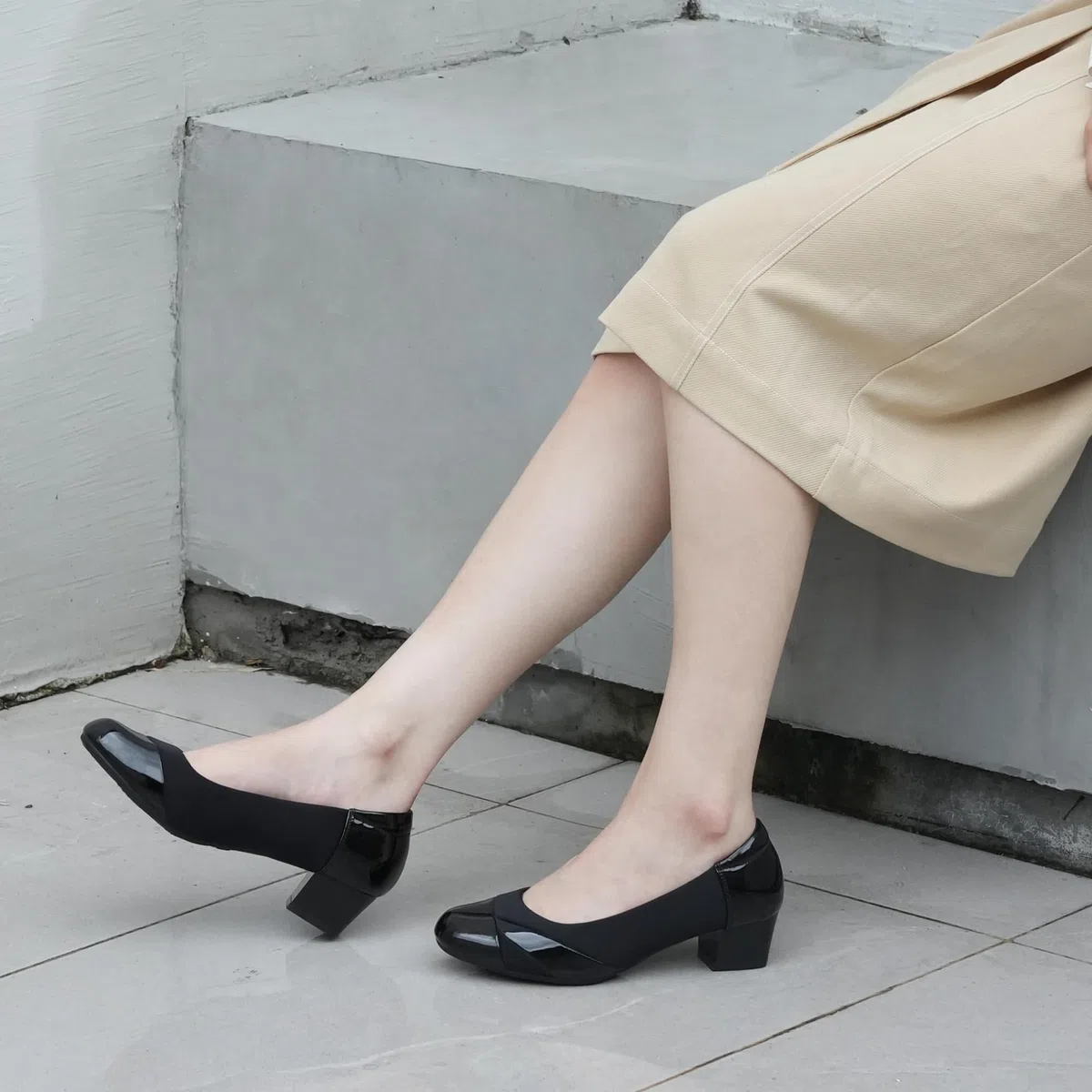 Ortho + Rest Hallux Valgus Pumps Damen Low Heel OrthopäDische Slip Auf Loafers
