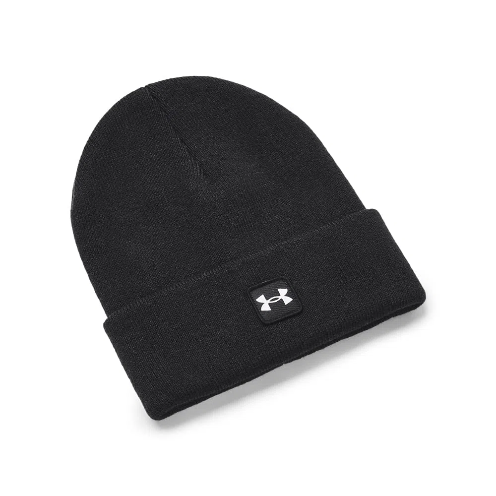 Under Armour Mens 2025 UA Halftime Cuff Moisture Wicking Quick Drying Beanie Hat