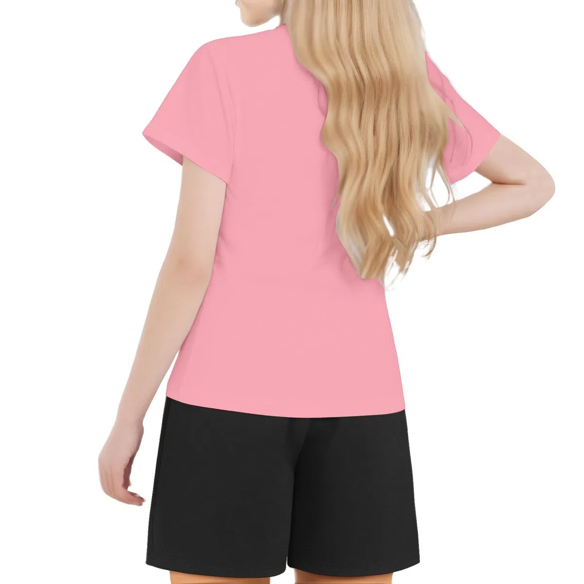 Generisch Trainingsanzug Kinder Mädchen Kurz 2 Teiler Sommer Sport Outfits Baumwolle Los Angeles Kurze Hose Und Tshirt Set Lässige Sportbekleidung Jogging Sportanzug Locker Jogginganzug