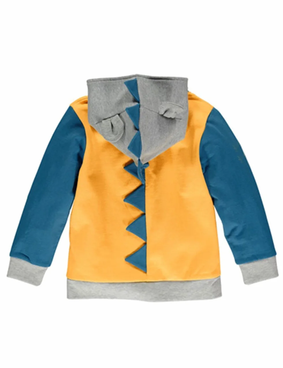 LitBud Kleinkind Jungen Hoodies Jacke Cartoon Dinosaurier Reißverschluss Packaway Herbst Mantel für Kinder