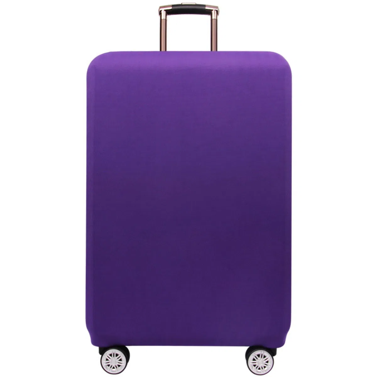 Elastic Travel Suitcase Protective Cover, Washable Luggage Cover,Protective Cover for Suitcases with Zip (Violett,XL)