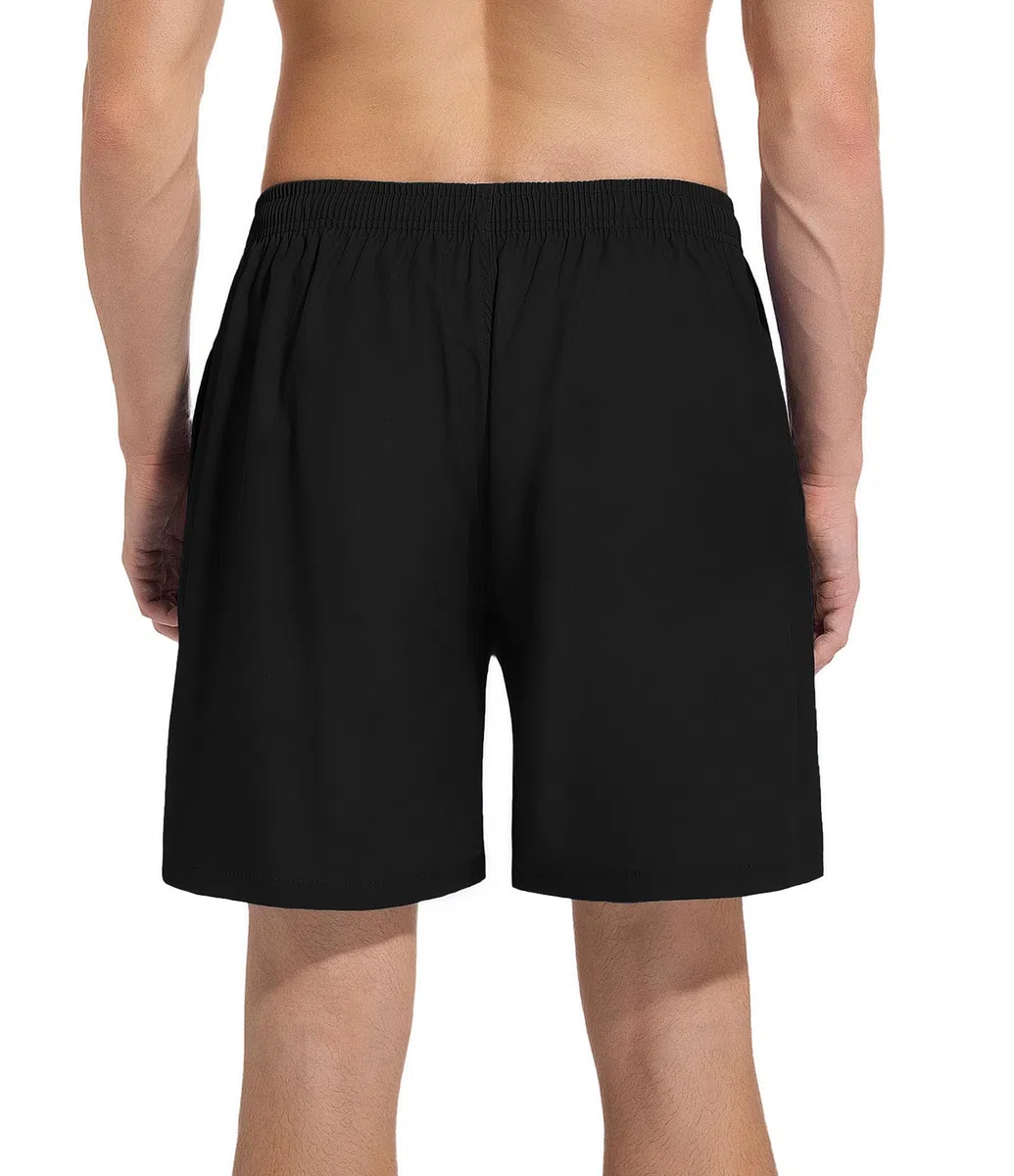 6″Herren Badehose mit Innenslip & Taschen, Quick Dry Atmungsaktive Badeshorts mit Gummibund & Kordelzug für Swim Sport Laufen
