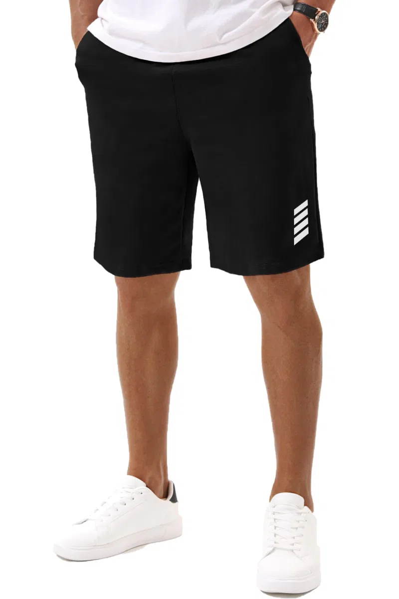 Kurze Hosen Herren Sweatshorts Herren Baumwolle，Sommer-Sportshorts mit Taschen & elastischem Bund für Casual ，Jogging ，Training