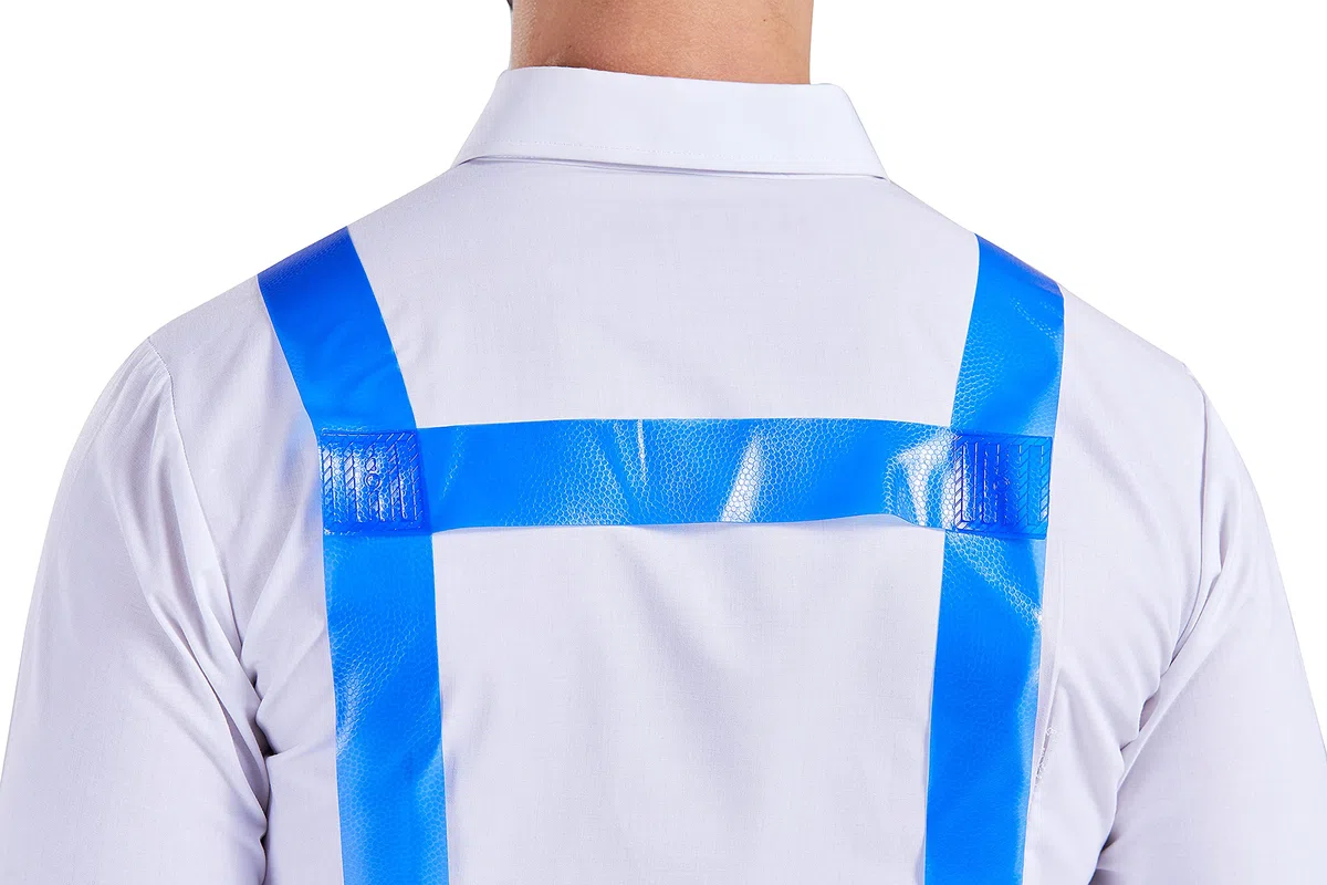 Nanxson Unisex wasserdicht Schürzen Arbeitsschürze Fleischerschürze Metzgerschürze für Industrie, Metzgerei, Reinigung CF3111