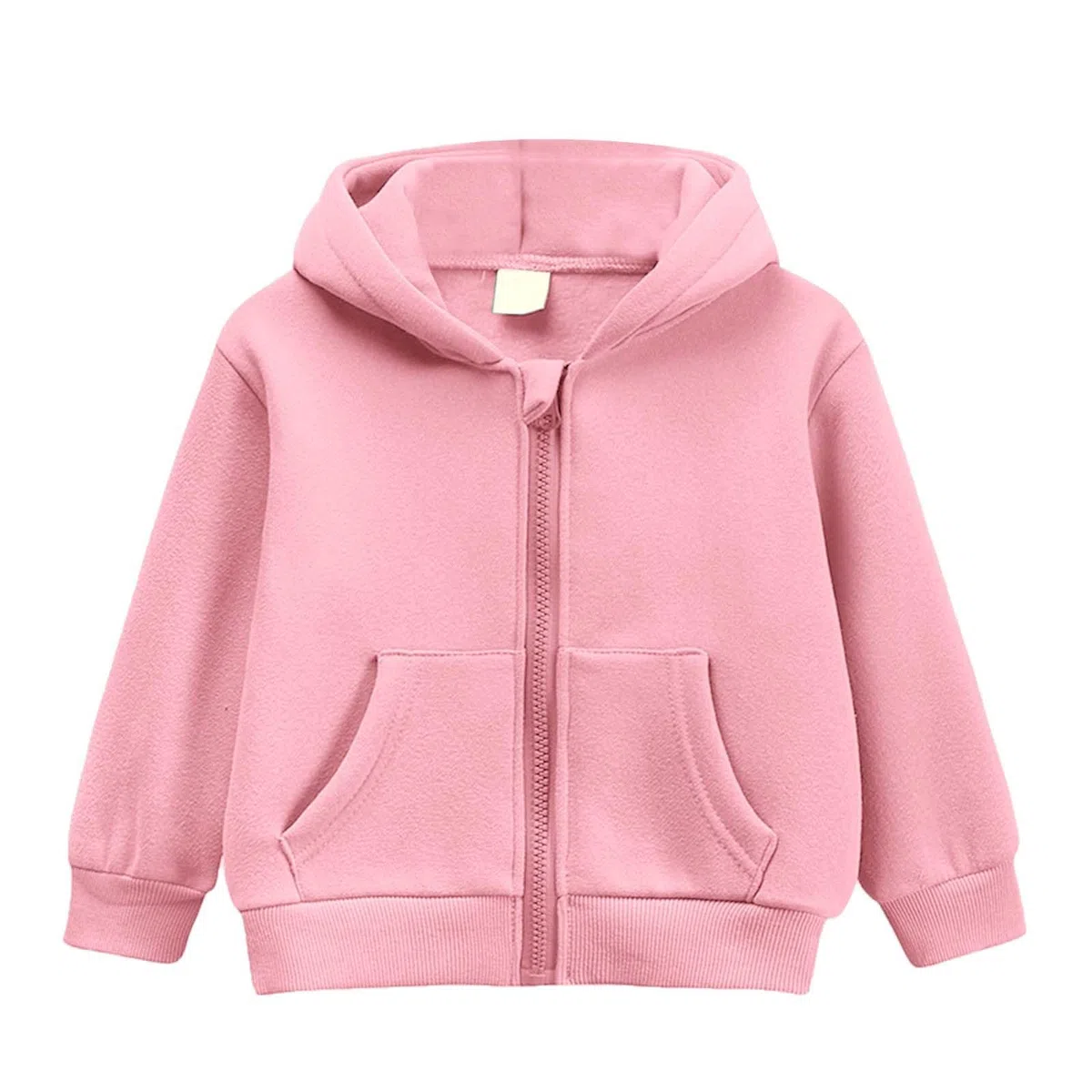 Sweatshirt Mädchen 86 Herbst und Winter Baby Jungen Mädchen Zip Up Hoodies Einfarbig Mit Kapuze Sweatshirt Langarm Jacke Lässige Oberbekleidung Herbst Kleidung Pullover Mädchen Farbwechsel (2-3 Years)
