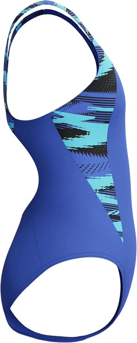 Speedo Mädchen Hyperboom Splice Muscleback-Badeanzug | Schwimmtraining | Chlorbeständig | Schnell trocknend | Stretchmaterial | Bequeme Passform