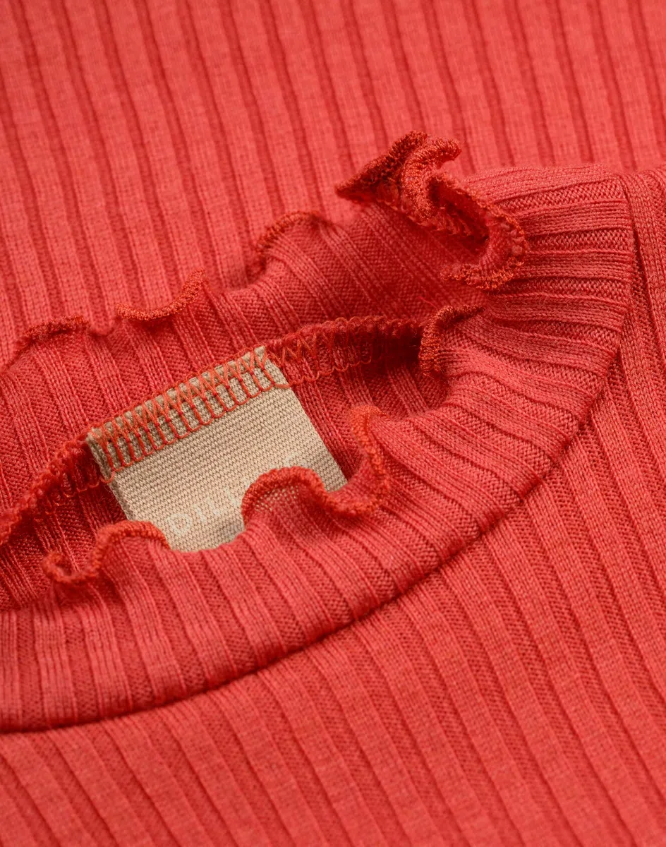 DILLING Kurzarmkleid für Kinder aus Merinowolle