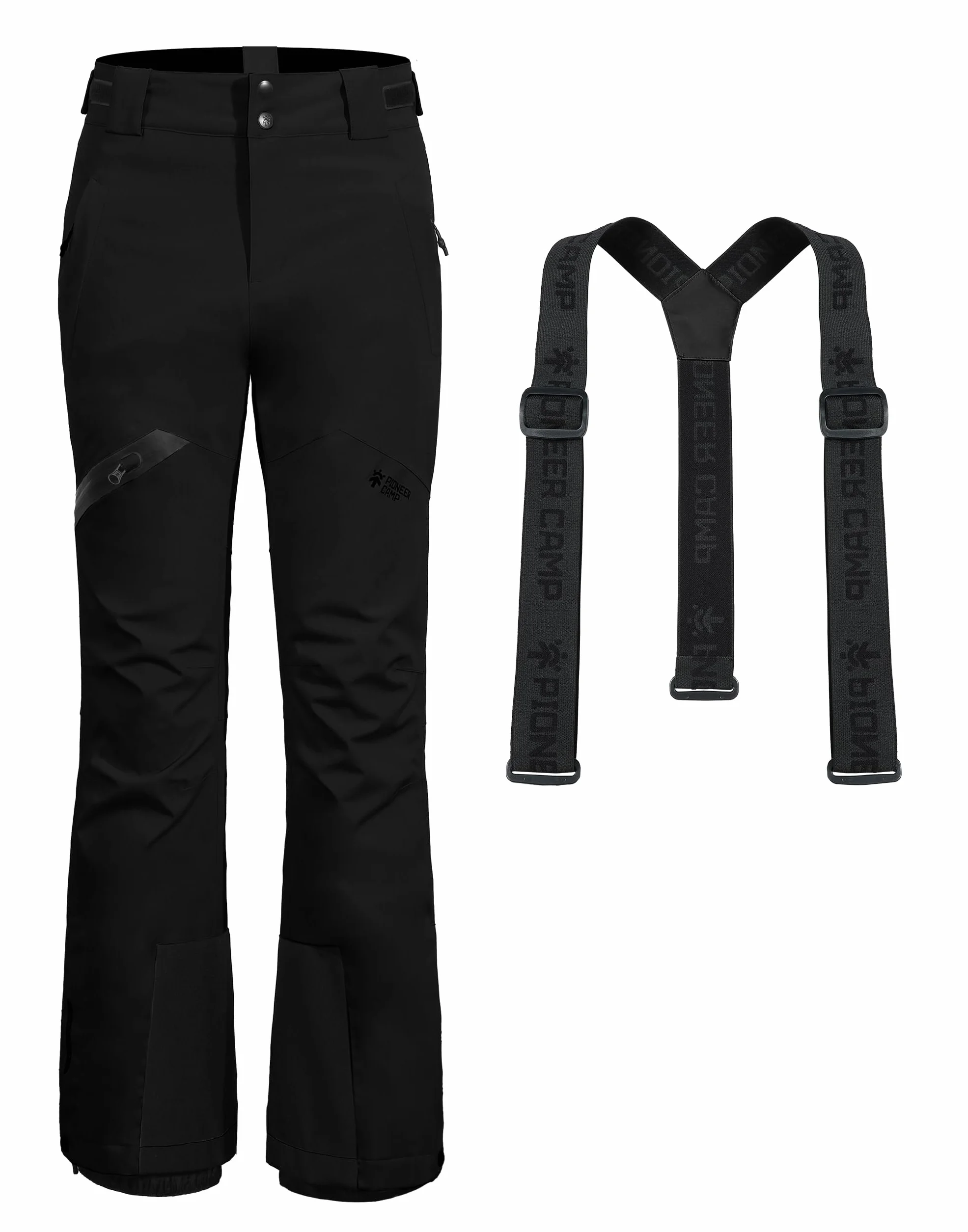 Pioneer Camp Damen Skihose Schneehose Wasserdicht Winddichte Verschweißte Nähte Schneefang