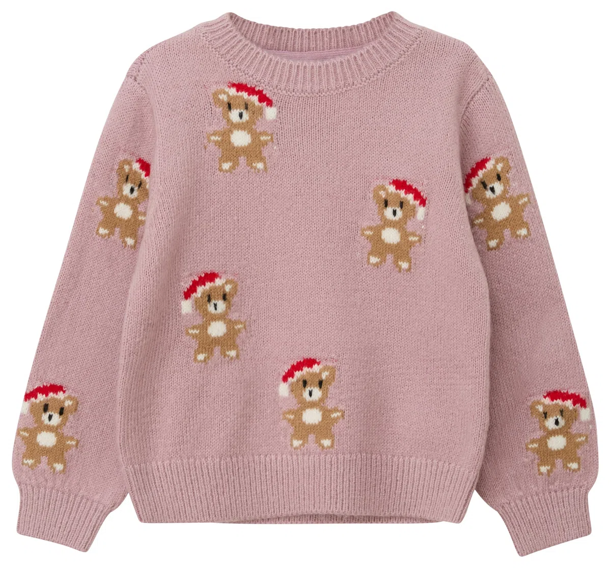 s.Oliver Weicher Loose Fit Strickpullover mit Weihnachtsmotiven