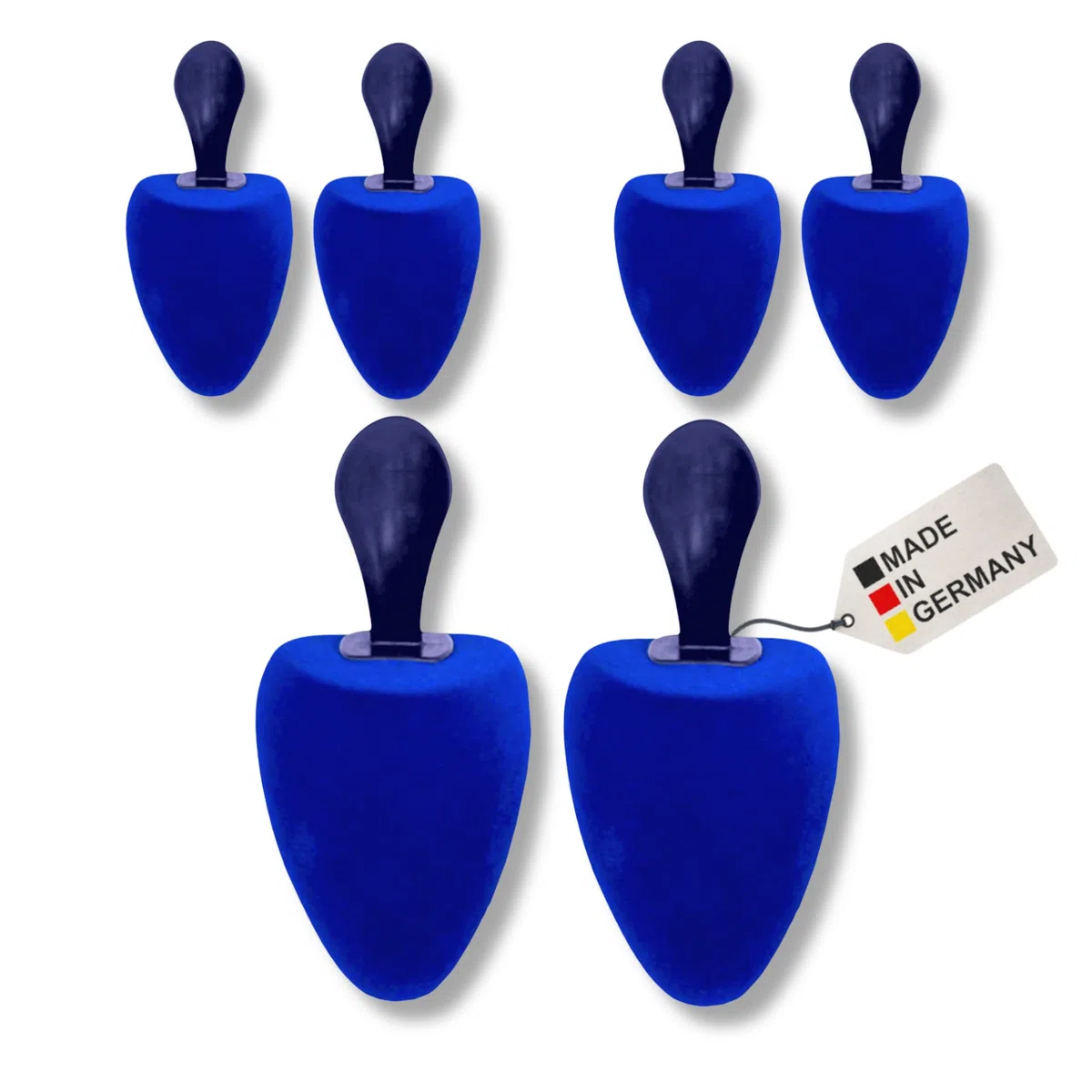 DELFA Foam Fit Schuhspanner - Perfekte Formerhaltung & Frische - Set aus 3 Paar - Schuhformer Schuhstrecker - für Damen