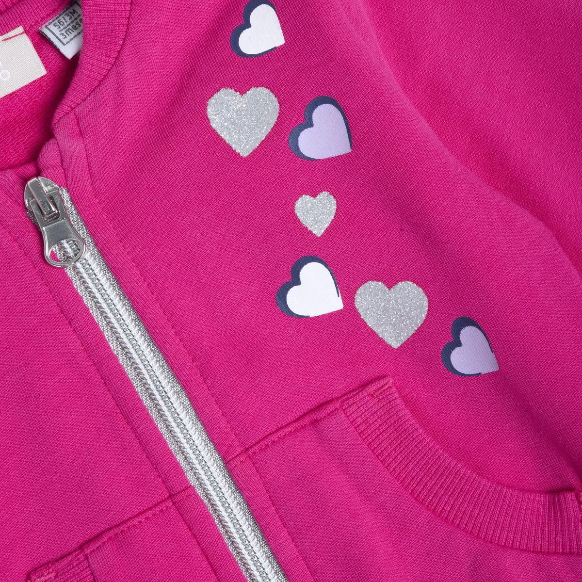 Chicco Baby-Mädchen Felpa Con Zip Kurzarm Shirt