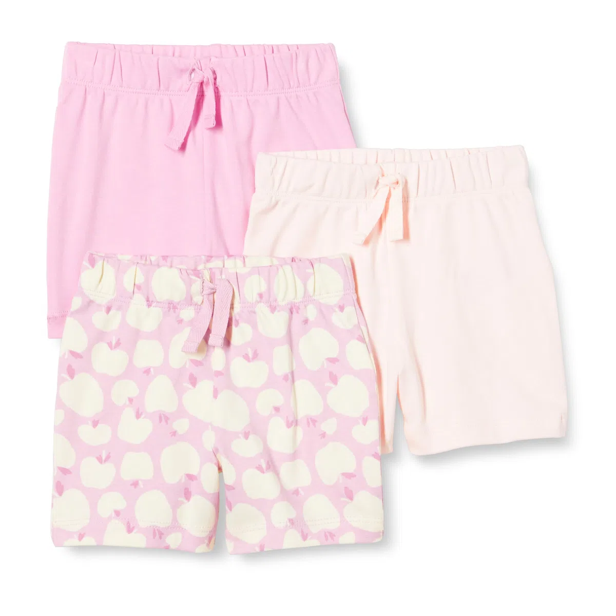 Amazon Essentials Unisex Baby und Kinder Baumwollshorts Zum Schlüpfen, Multi-Packs
