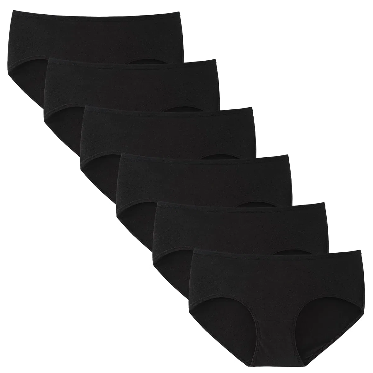 INNERSY Unterhosen Mädchen Baumwolle Unterwäsche Bequeme Slips für Teenager 8-16 Jahren 6er Pack