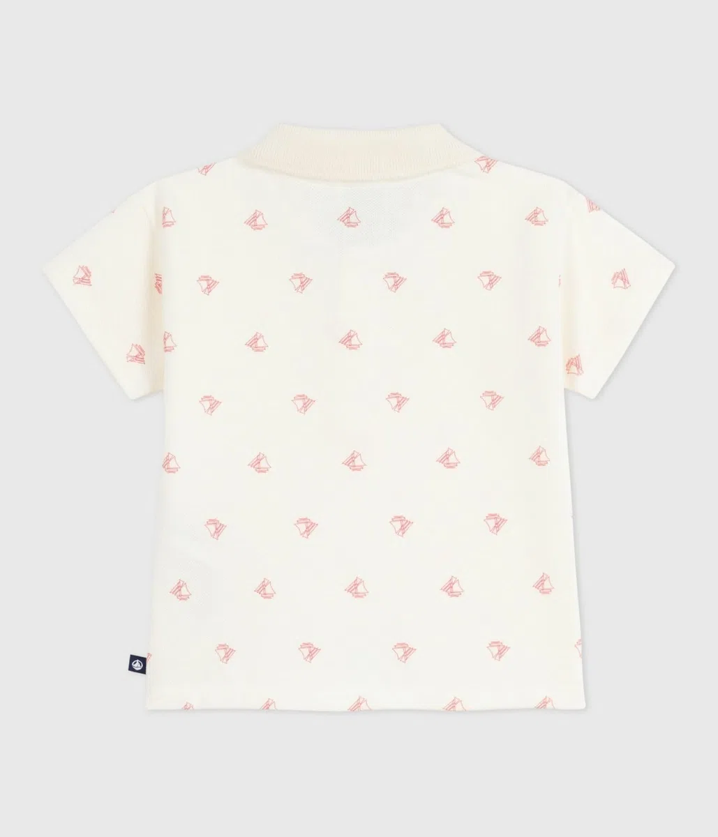 Petit Bateau Cesar_H25 Vêtements Jour, Milk/Pompei, 12 Mois Bébé