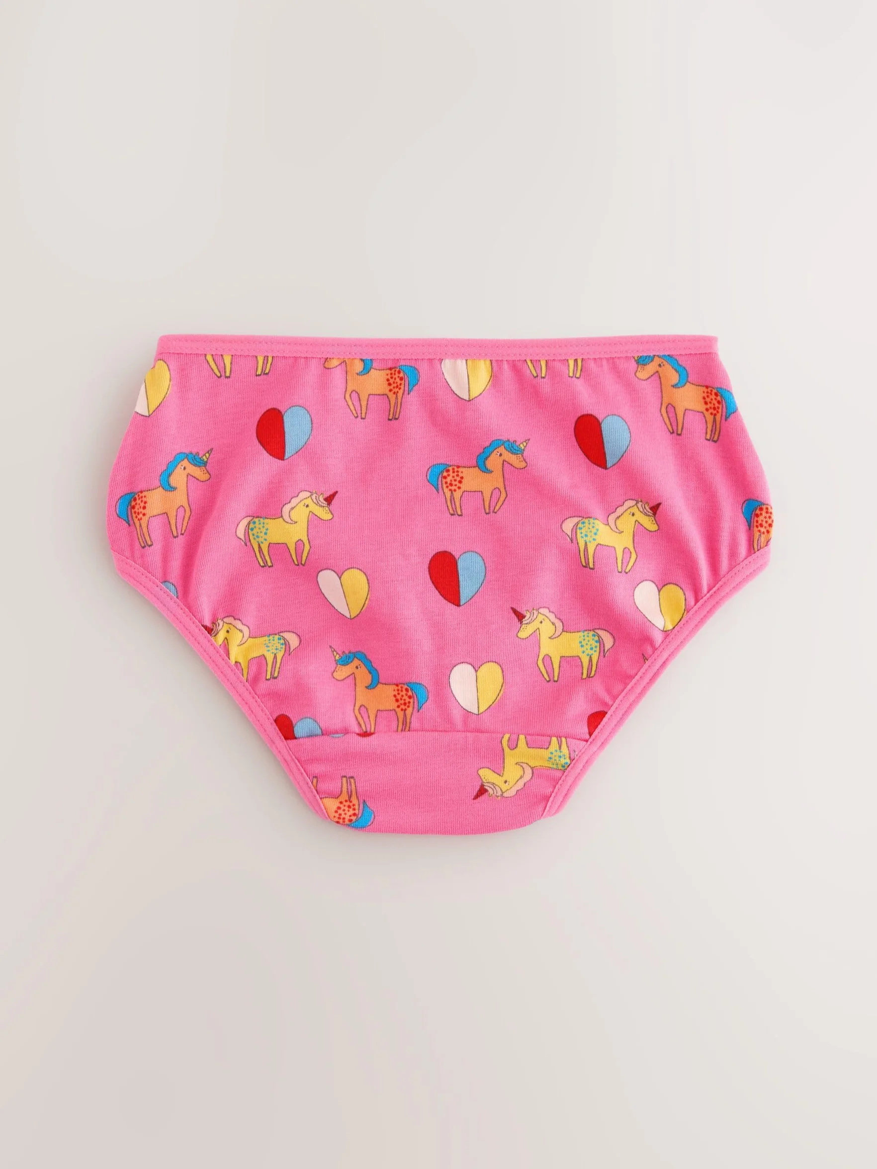 NEXT Mädchen Geblümte Slips, 7er-Pack
